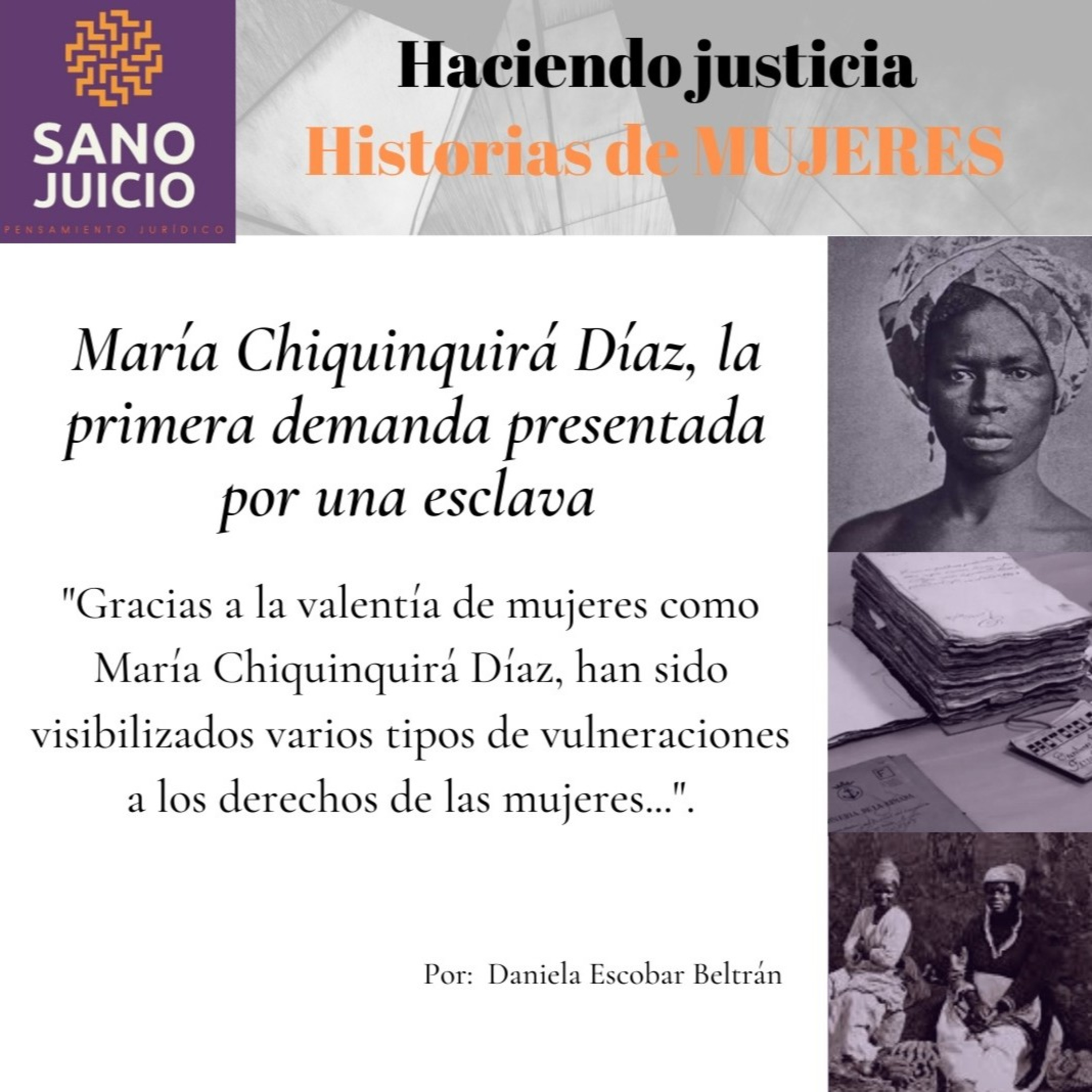 Haciendo justicia: Historias de Mujeres