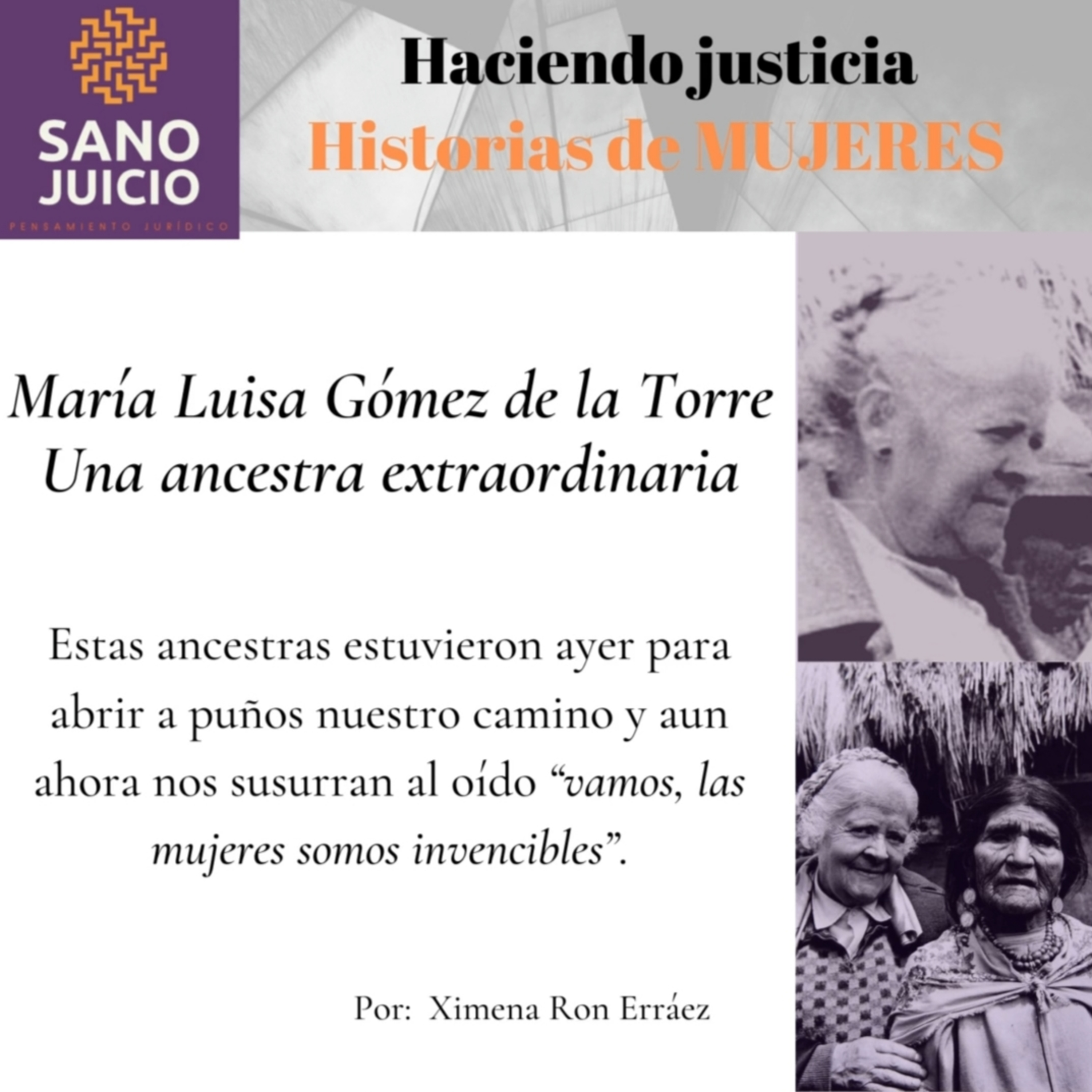 Haciendo justicia: Historias de Mujeres