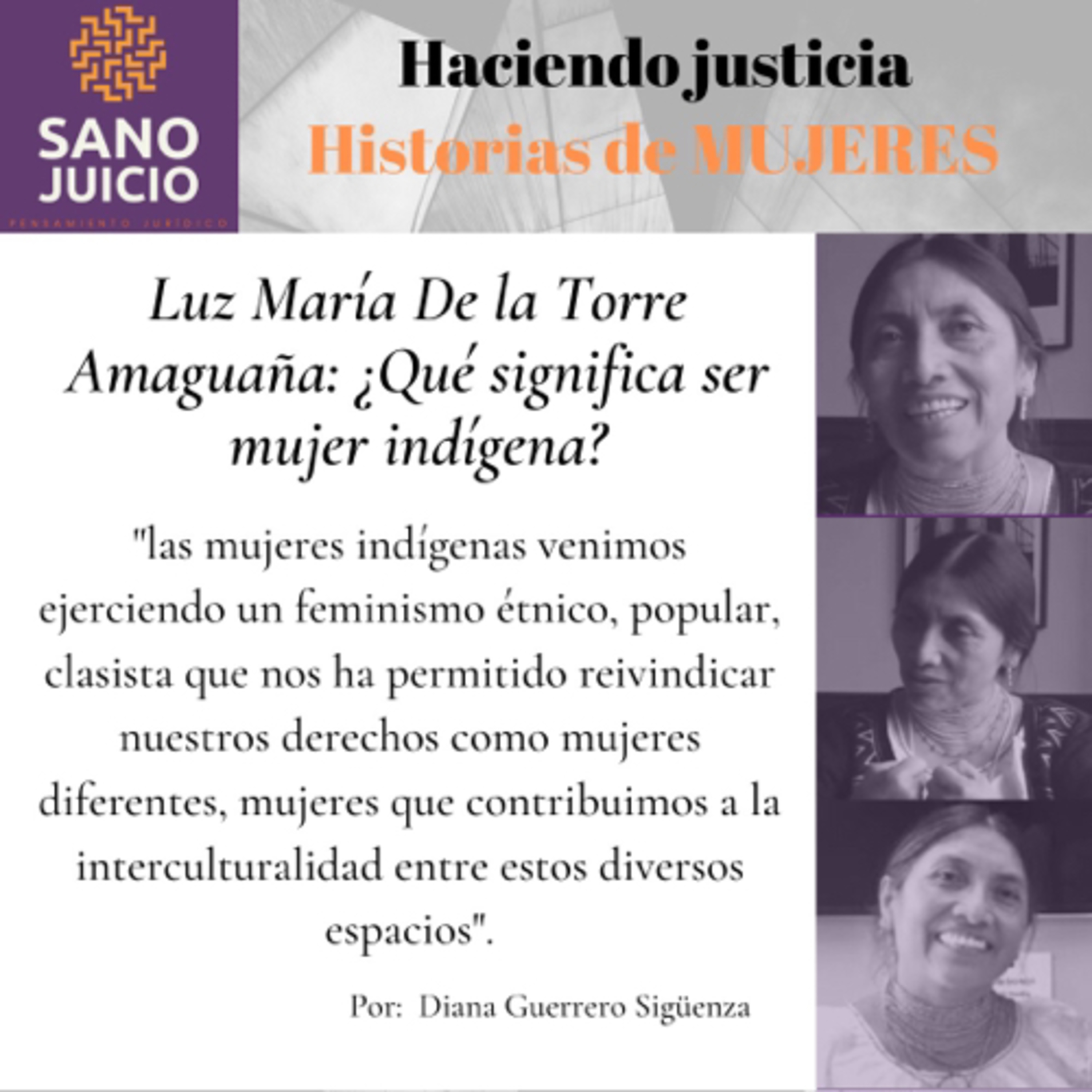 Haciendo justicia: Historias de Mujeres