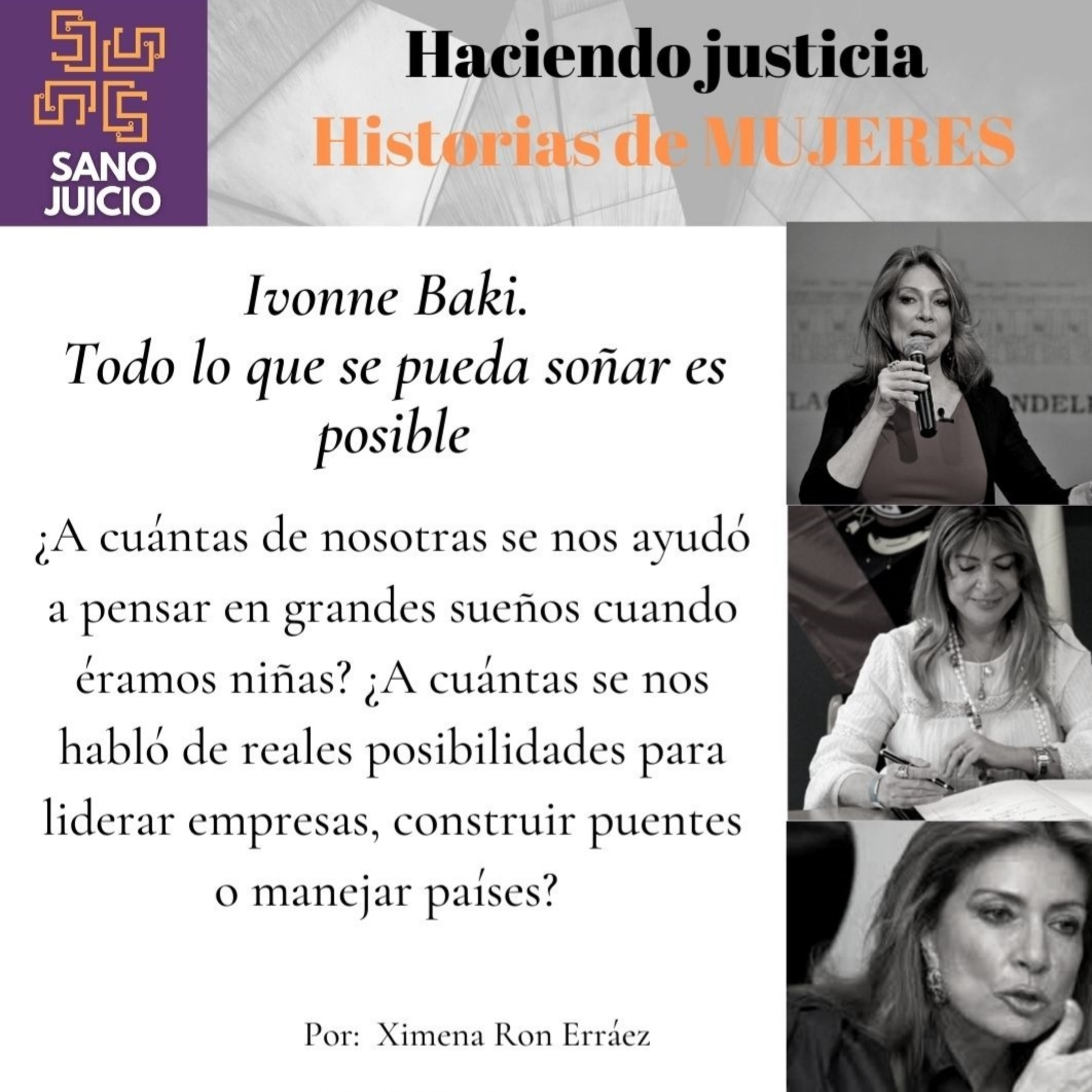 Haciendo justicia: Historias de Mujeres