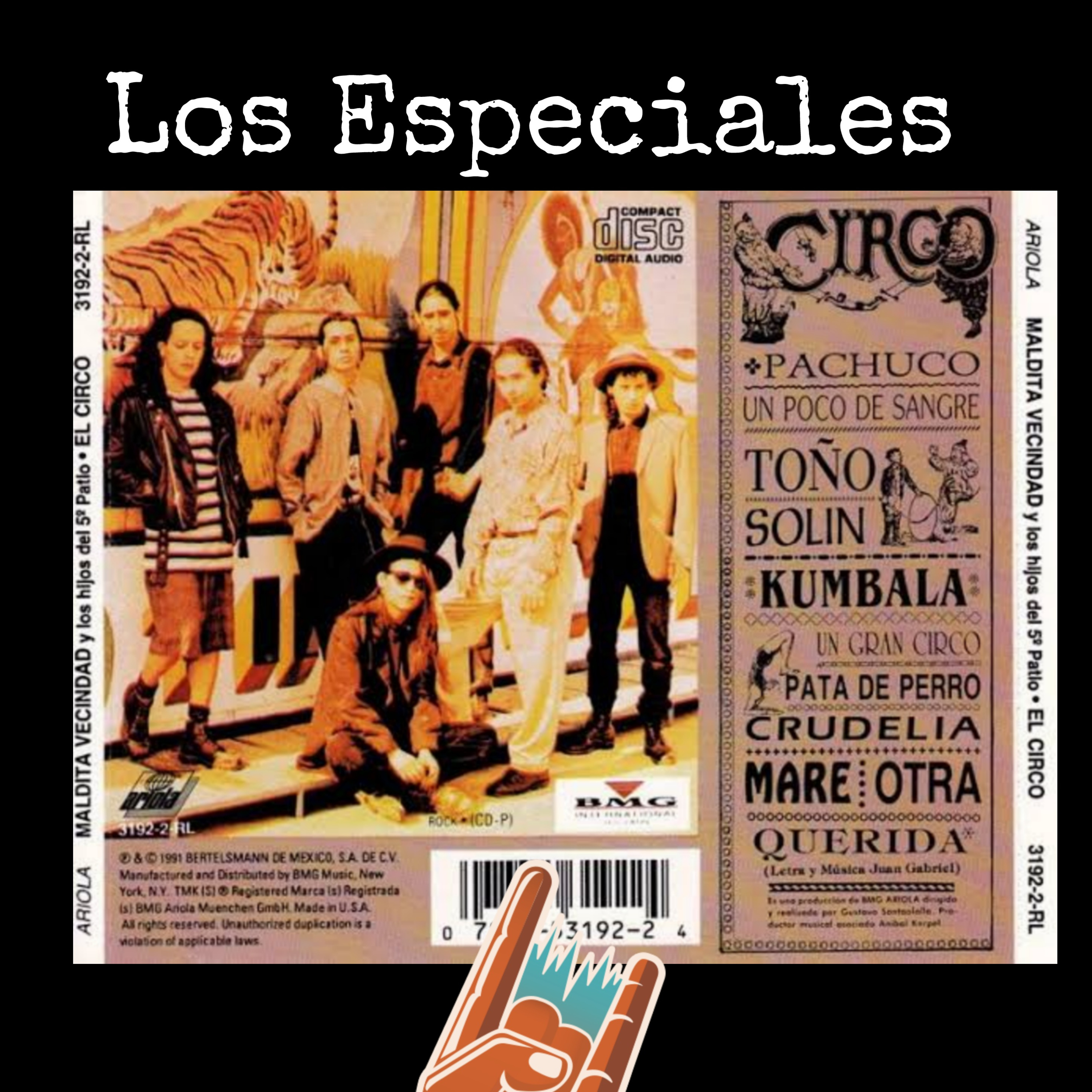 EL CIRCO DE LA MALDITA VECINDAD Y LOS HIJOS DEL 5TO PATIO EN LOS ESPECIALES DE RELAX ROCK  episode artwork
