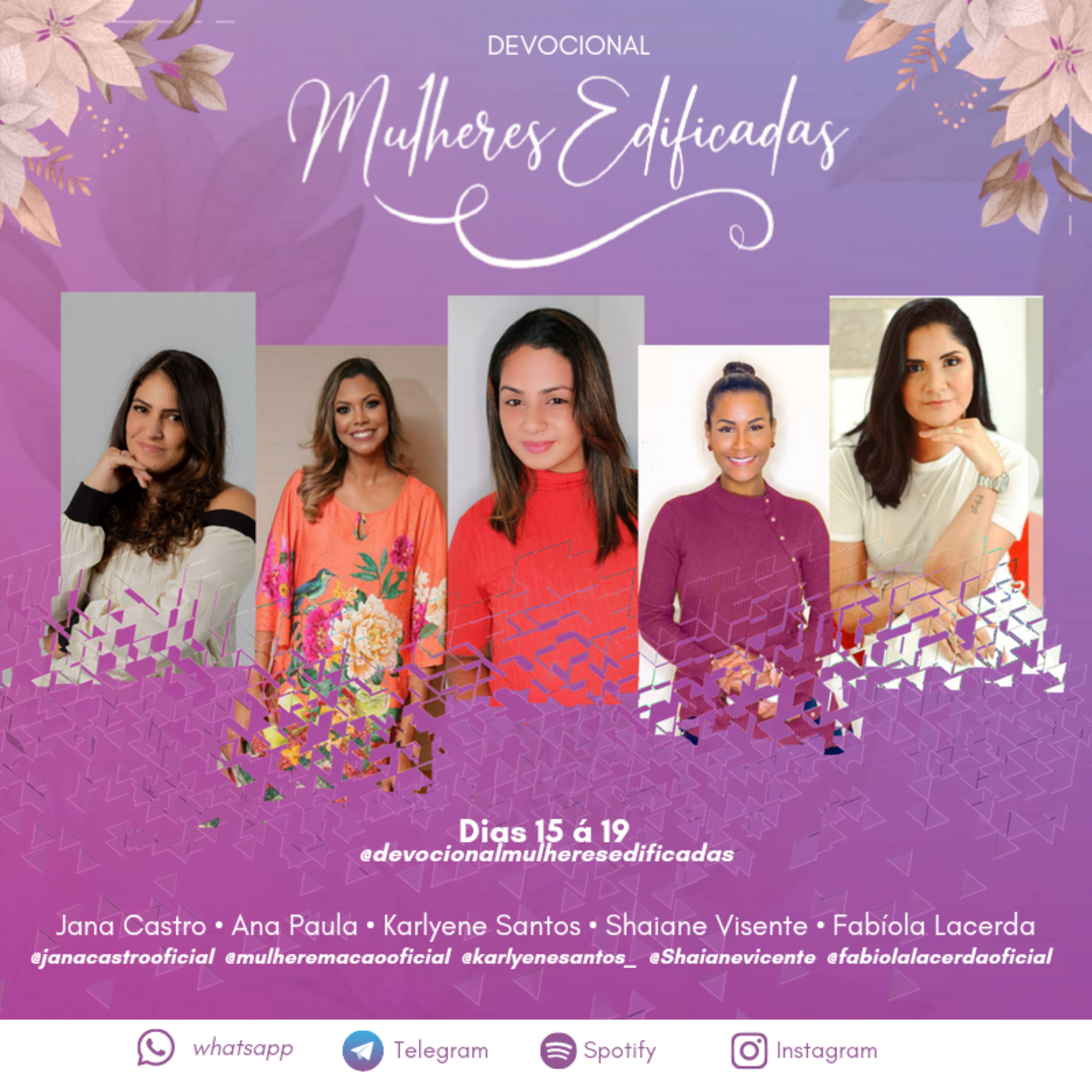 Devocional Mulheres Edificadas