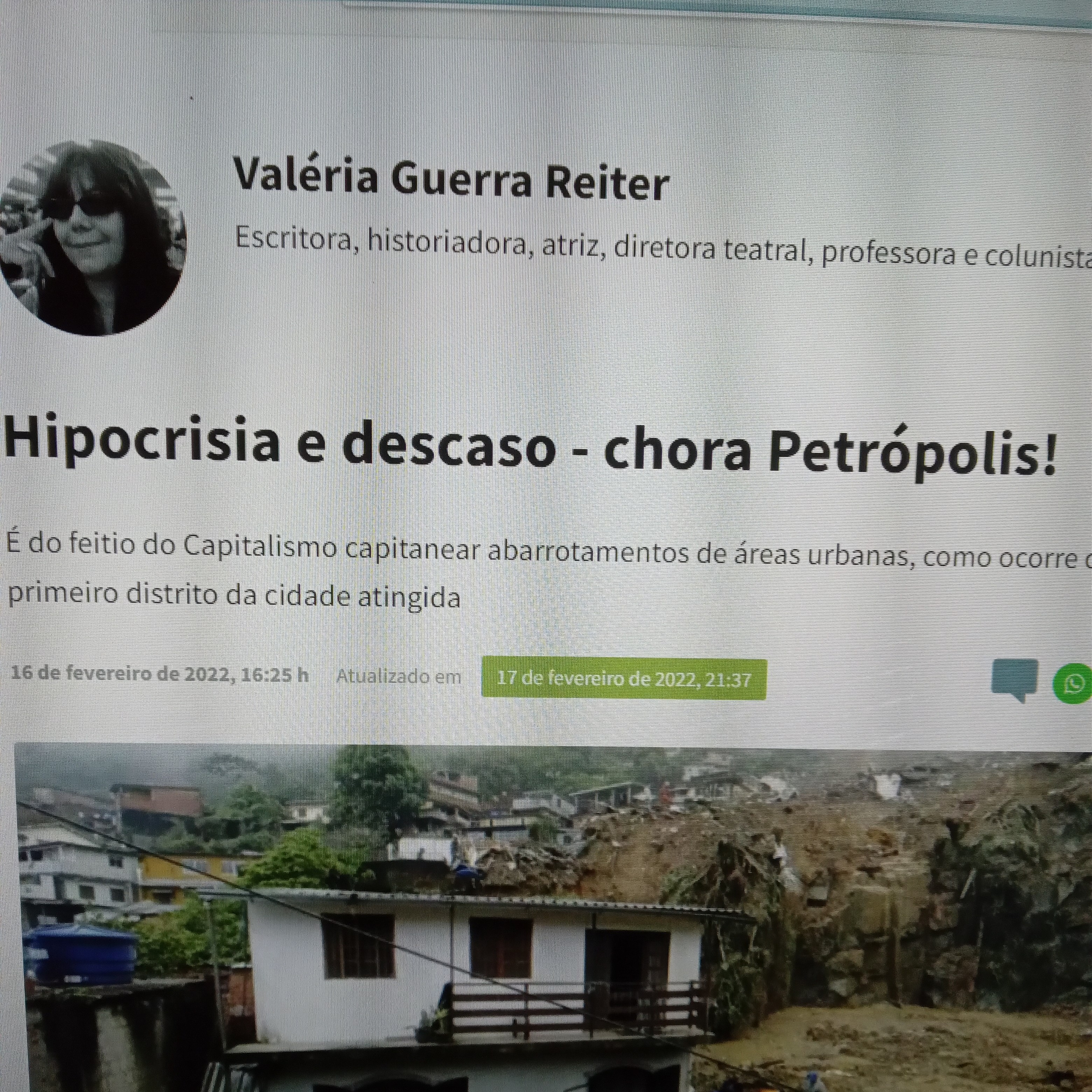Hipocrisia e descaso- chora Petrópolis episode artwork