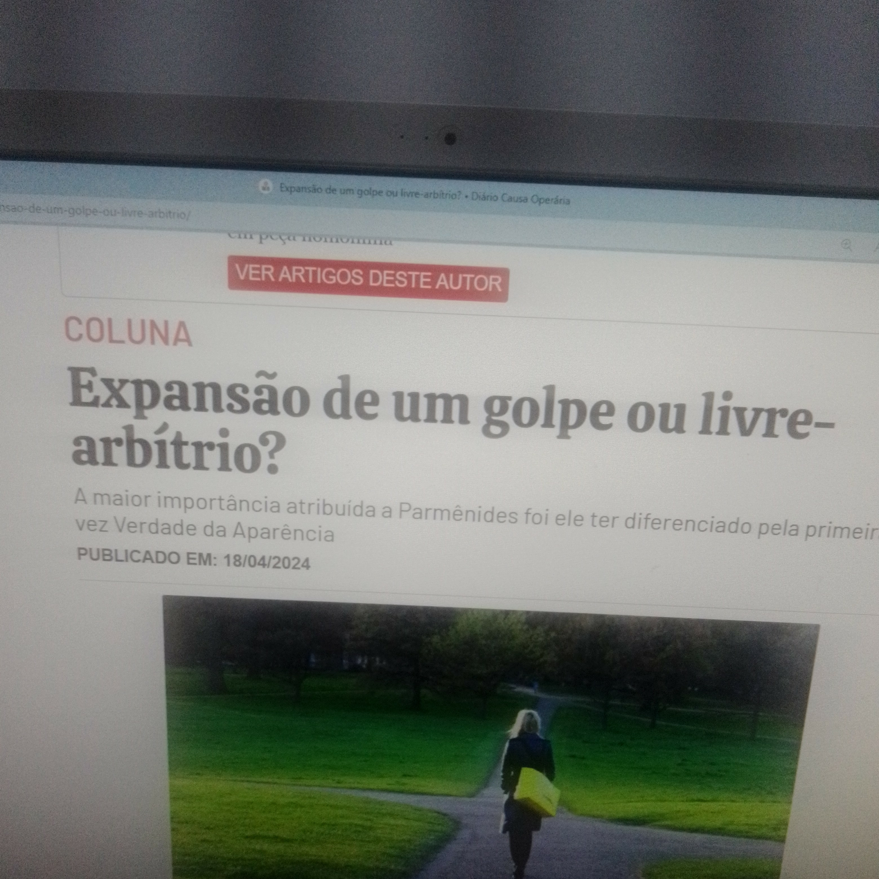 ARTIGO: EXPANSÃO DE UM GOLPE OU LIVRE-ARBÍTRIO? episode artwork