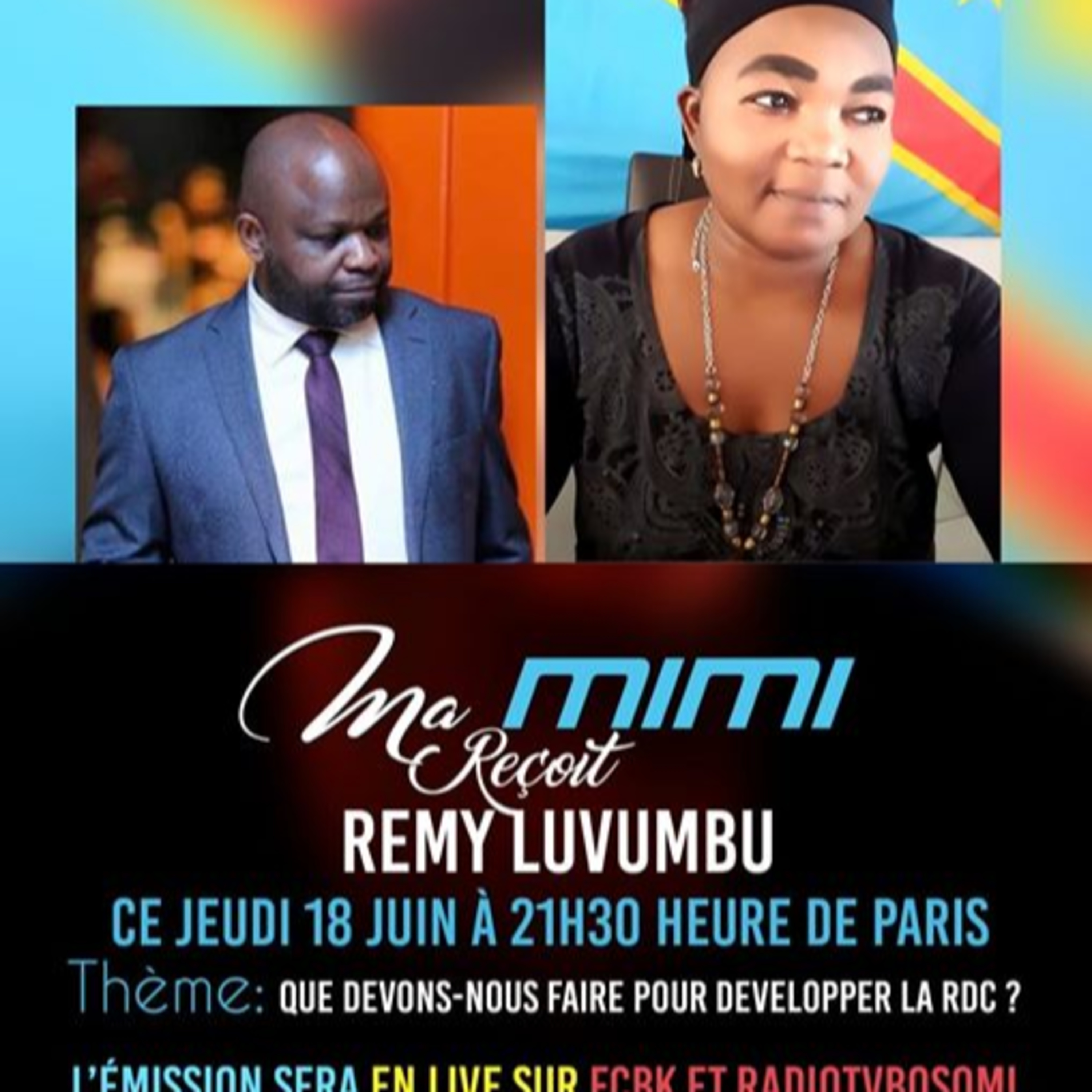 Ma Mimi et Remy Luvumbu parlent du developpement de la RDC episode artwork