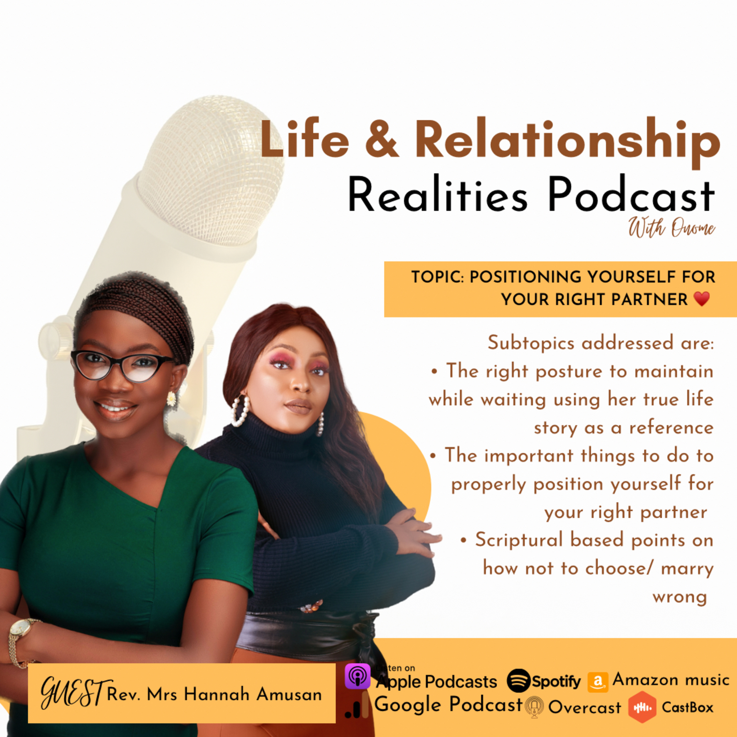 Life and Relationship Realities With Onome