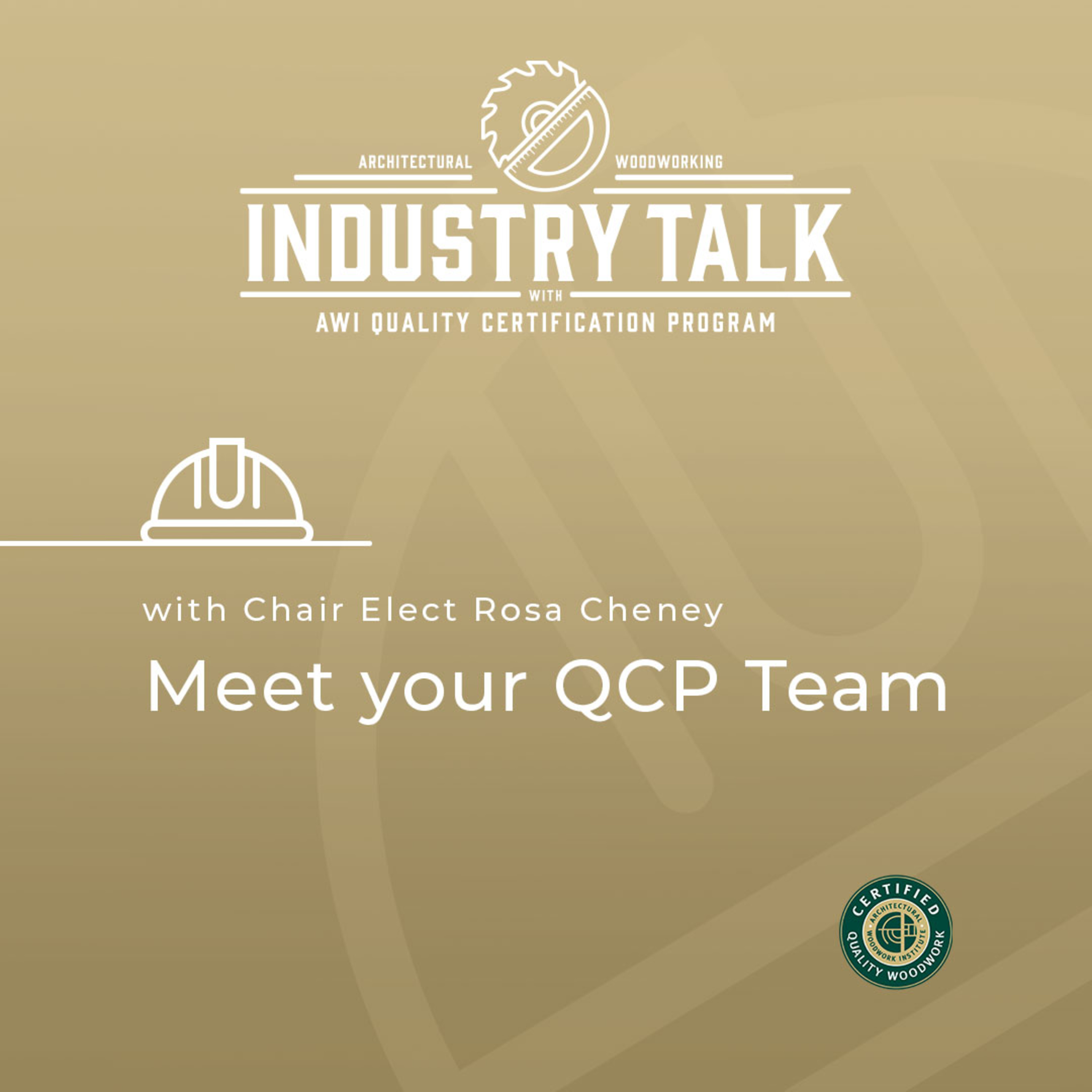 Woodwork Talk with AWI-QCP