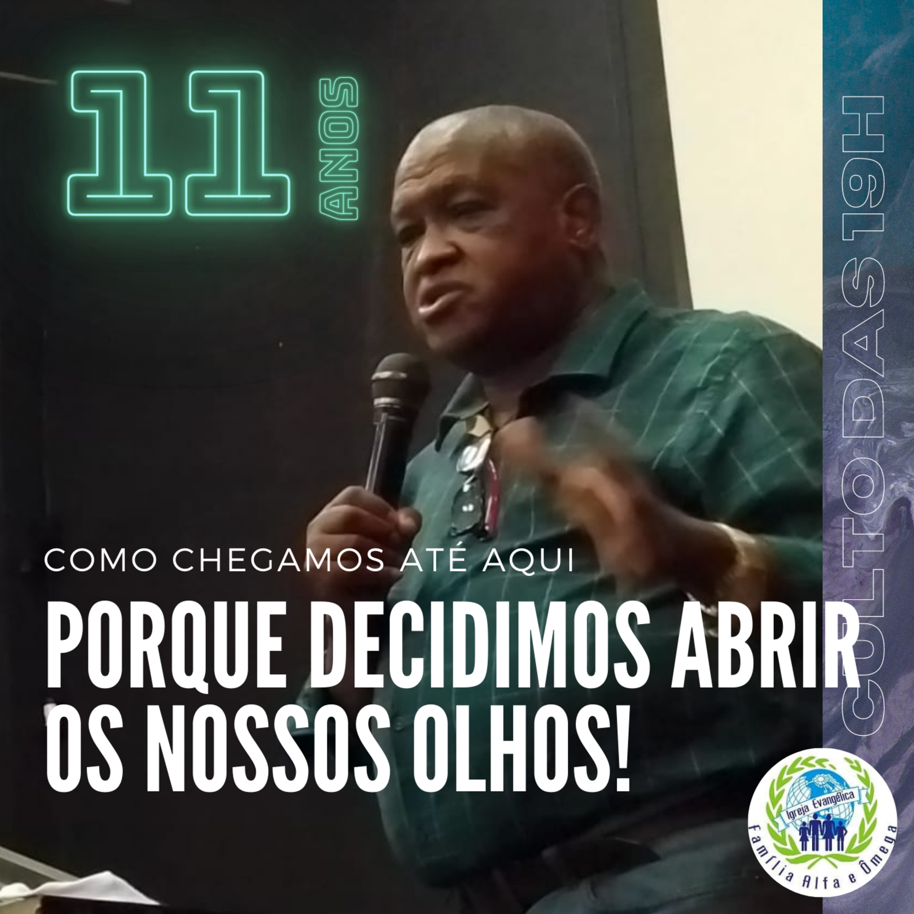 Como Chegamos Até Aqui ? Porque Decidimos Abrir Os Nossos Olhos - Pr Almir (02/08/20 Domingo Noite)