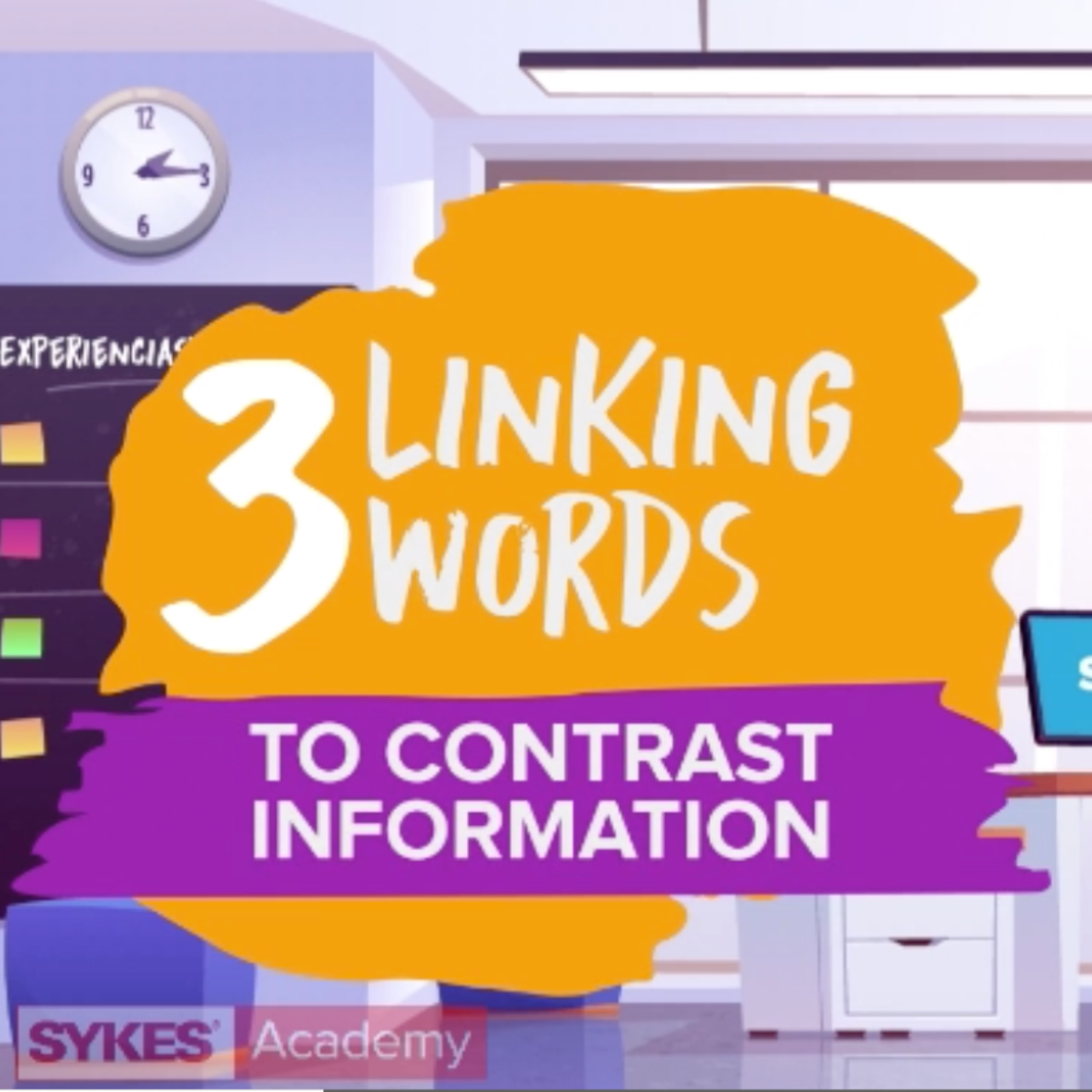 3 Linking Words To Contrast Information I SYKES Academy México