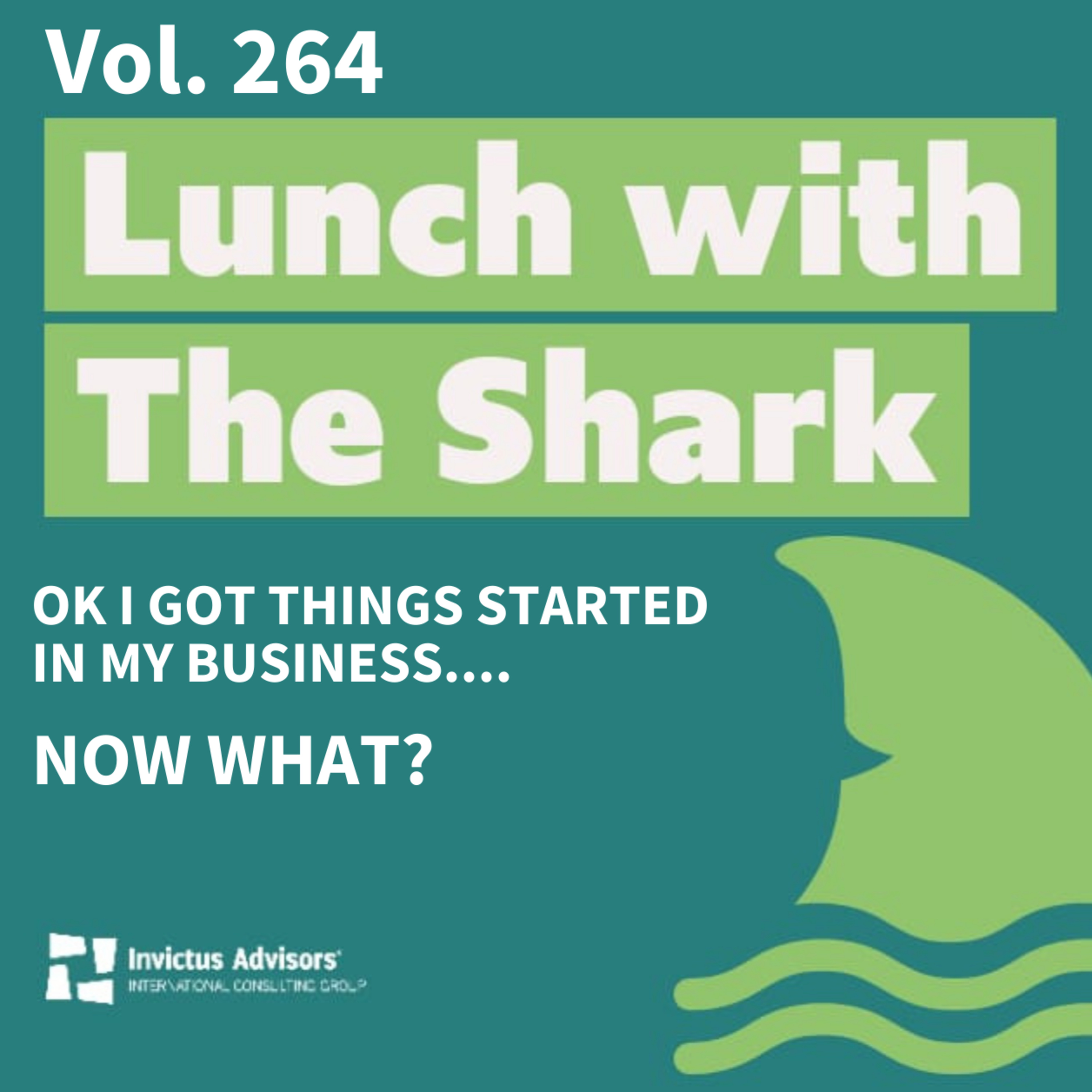 OK I got things started in my business....Now what? - Lunch with The Shark Vol. 264