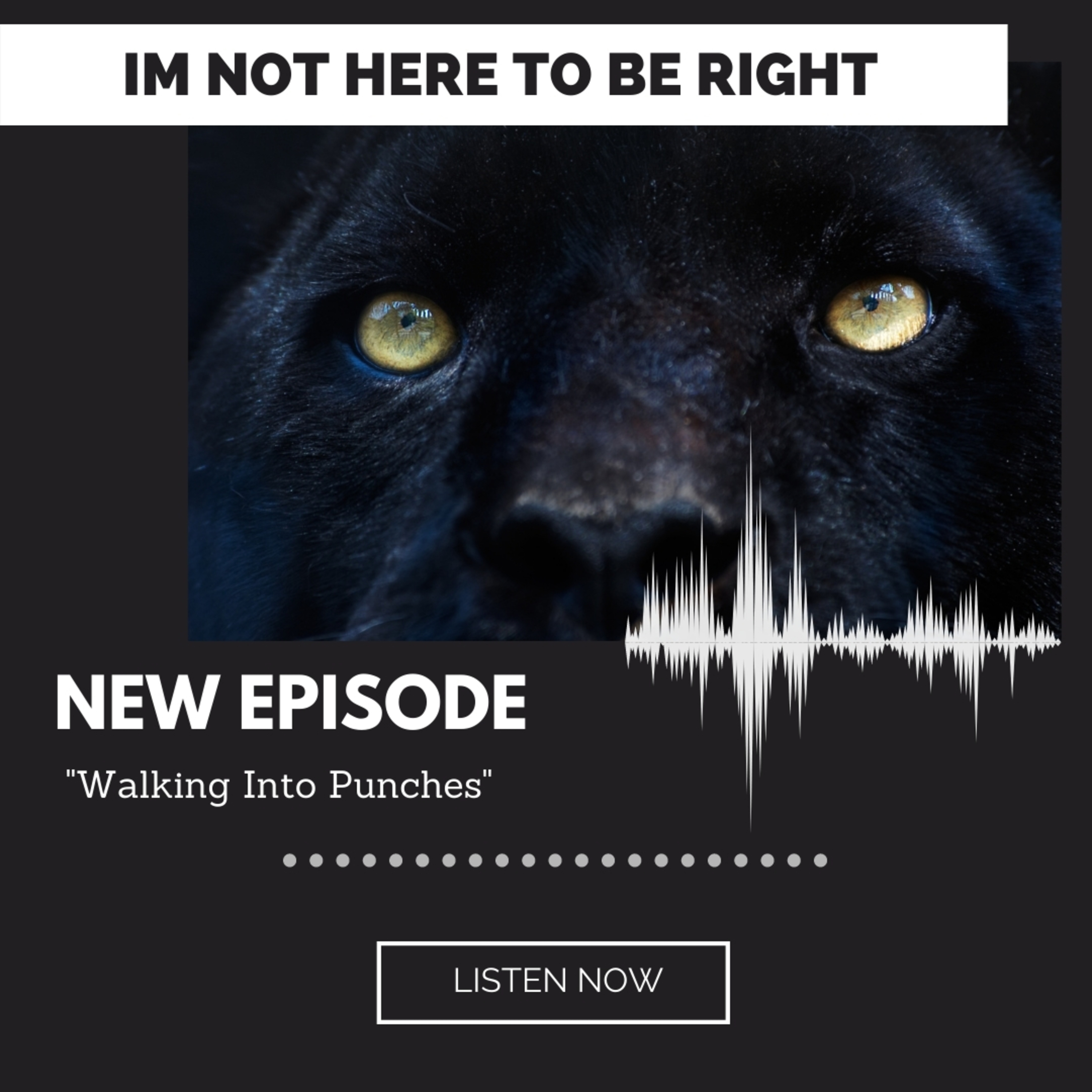 I\'m Not Here To Be Right