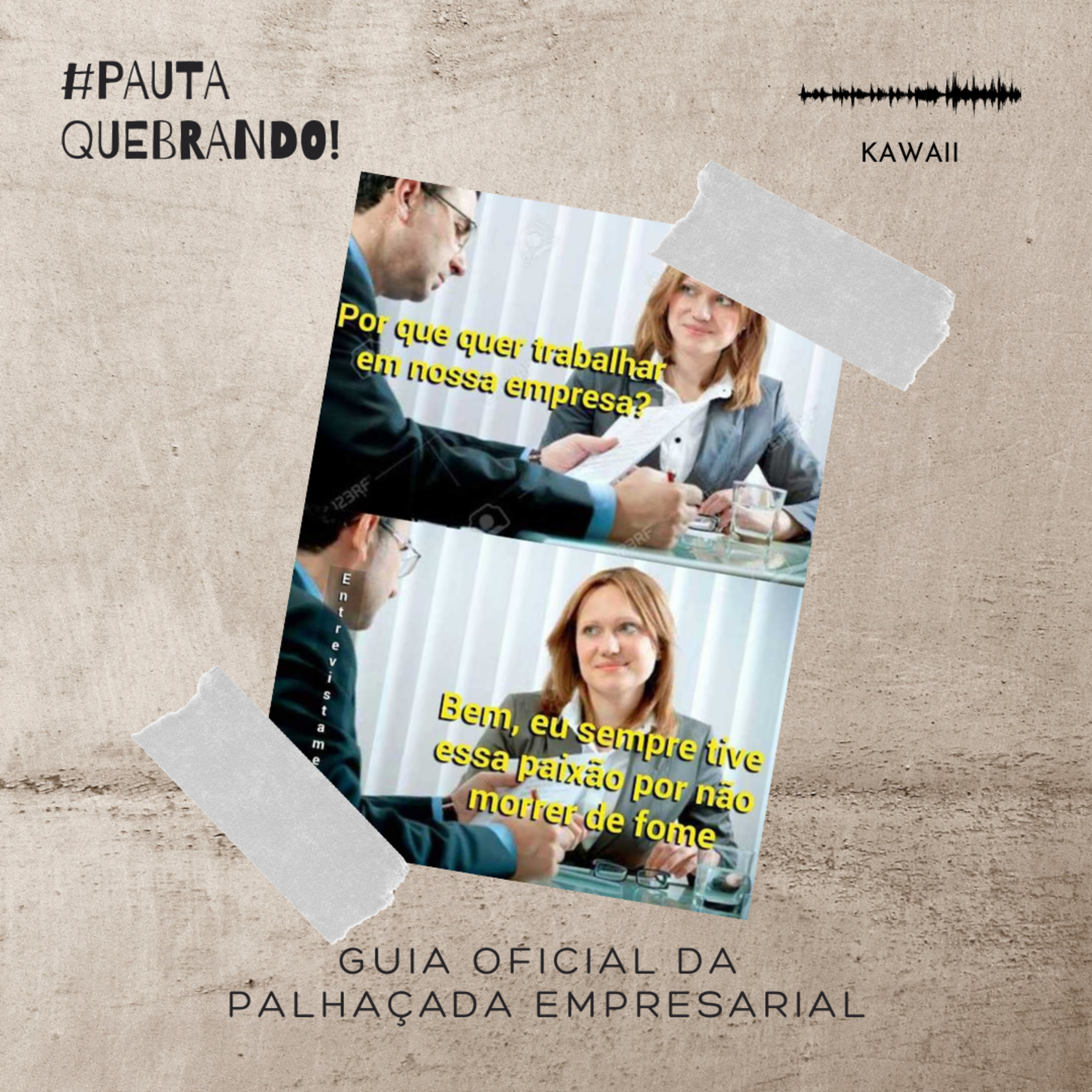 #PautaQuebrando!