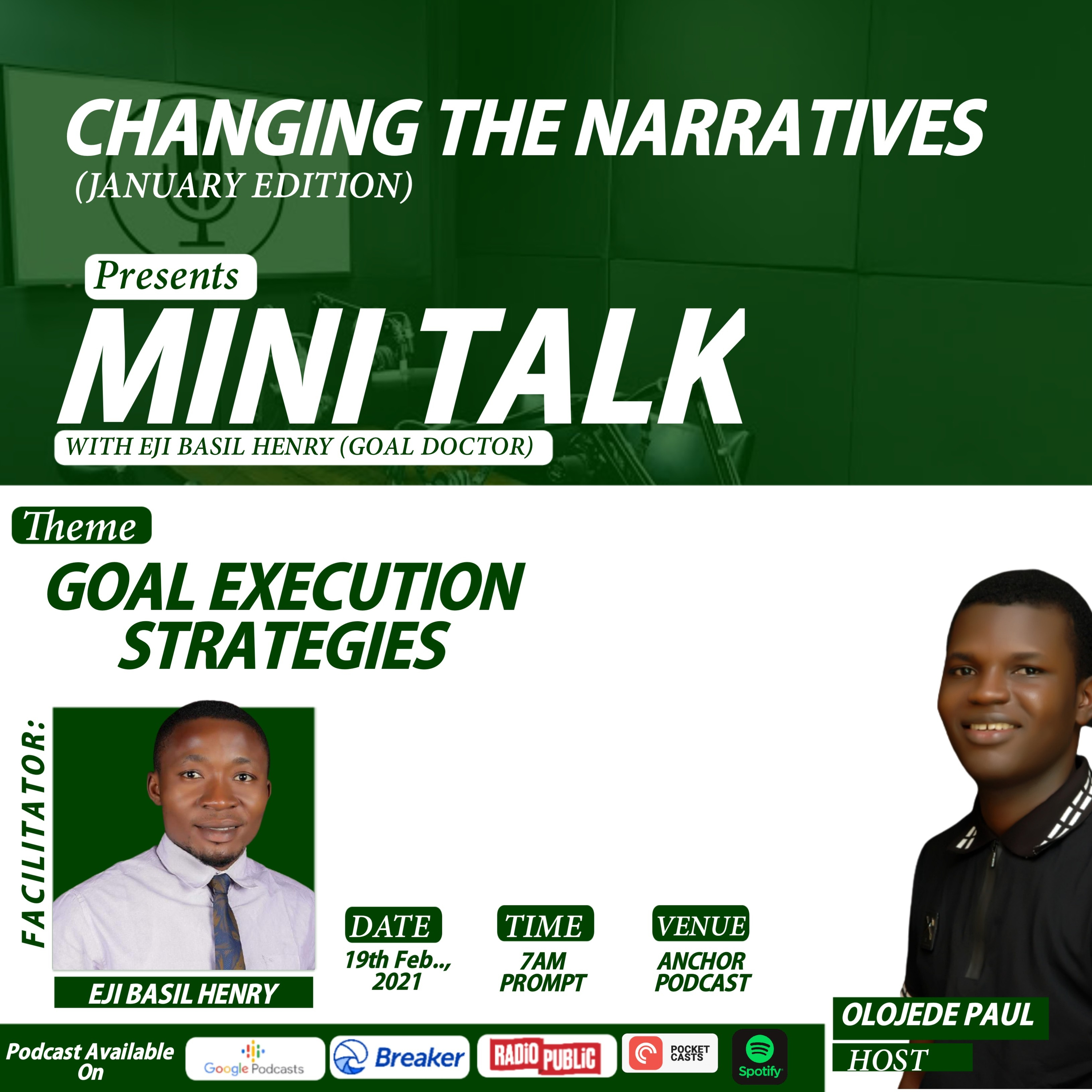 GOAL EXECUTION STRATEGIES episode artwork