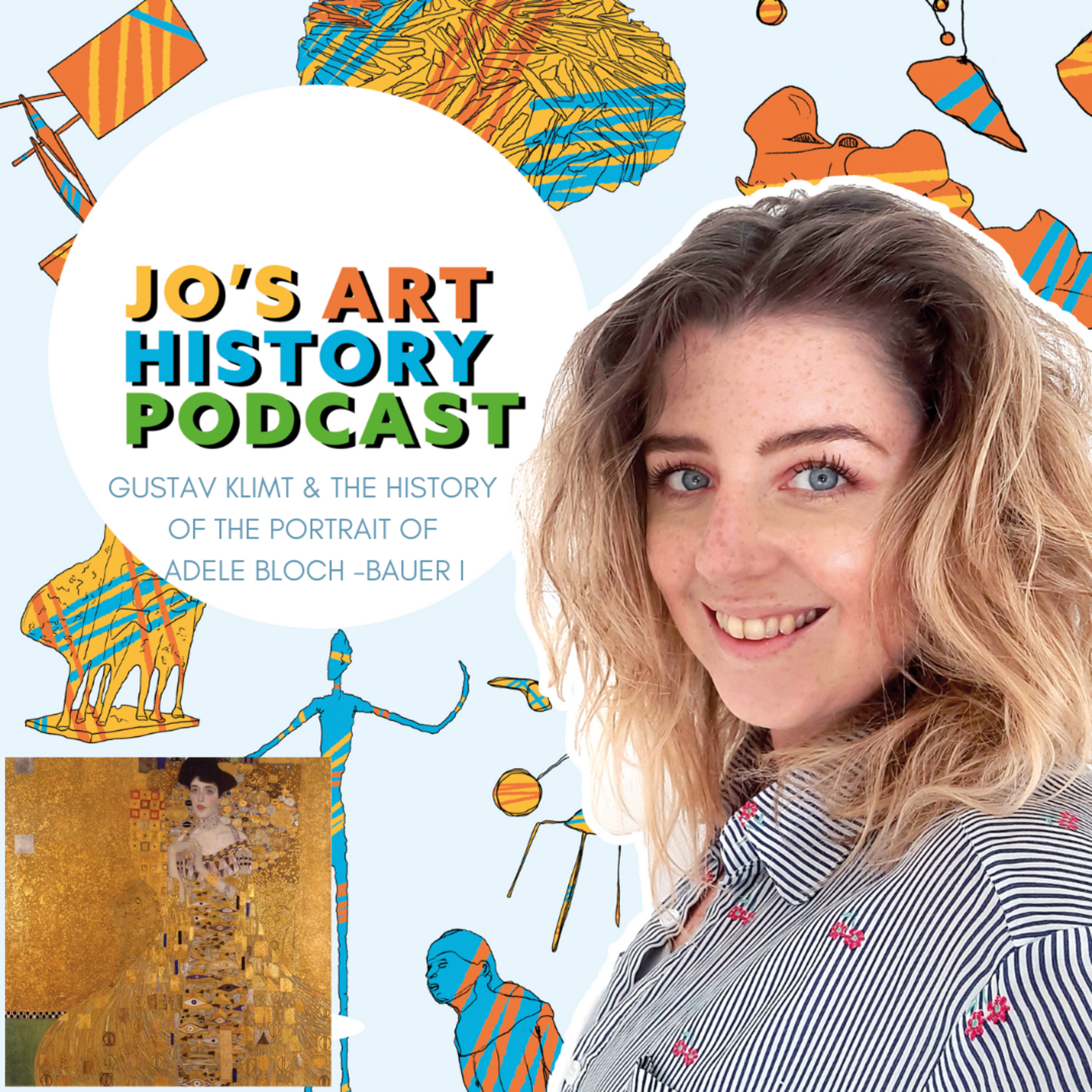 BONUS EPISODE!! The History of Klimt's Portrait of Adele Bloch-Bauer I a.k.a The Women in Gold!