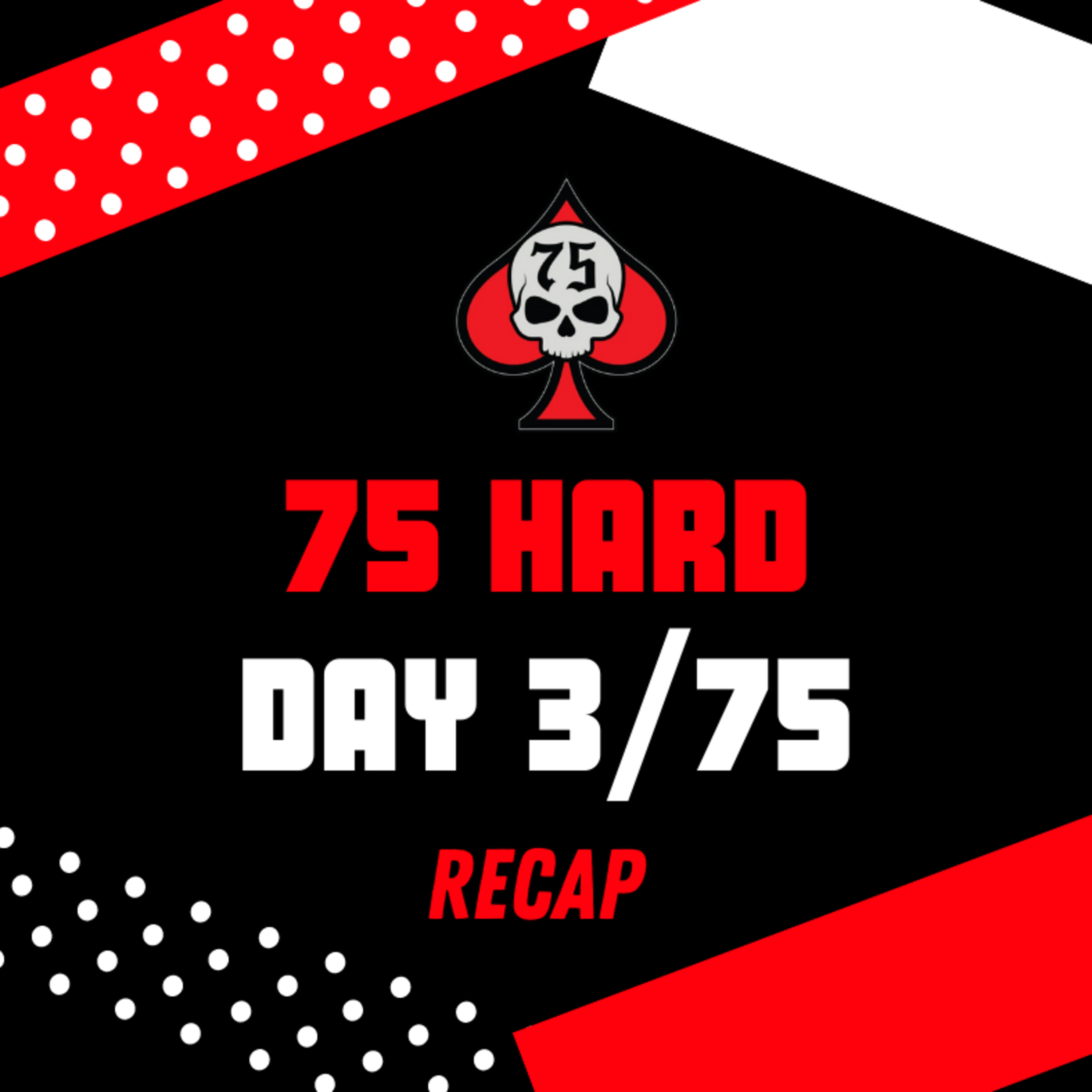 75 Hard - Day 3 Recap episode artwork