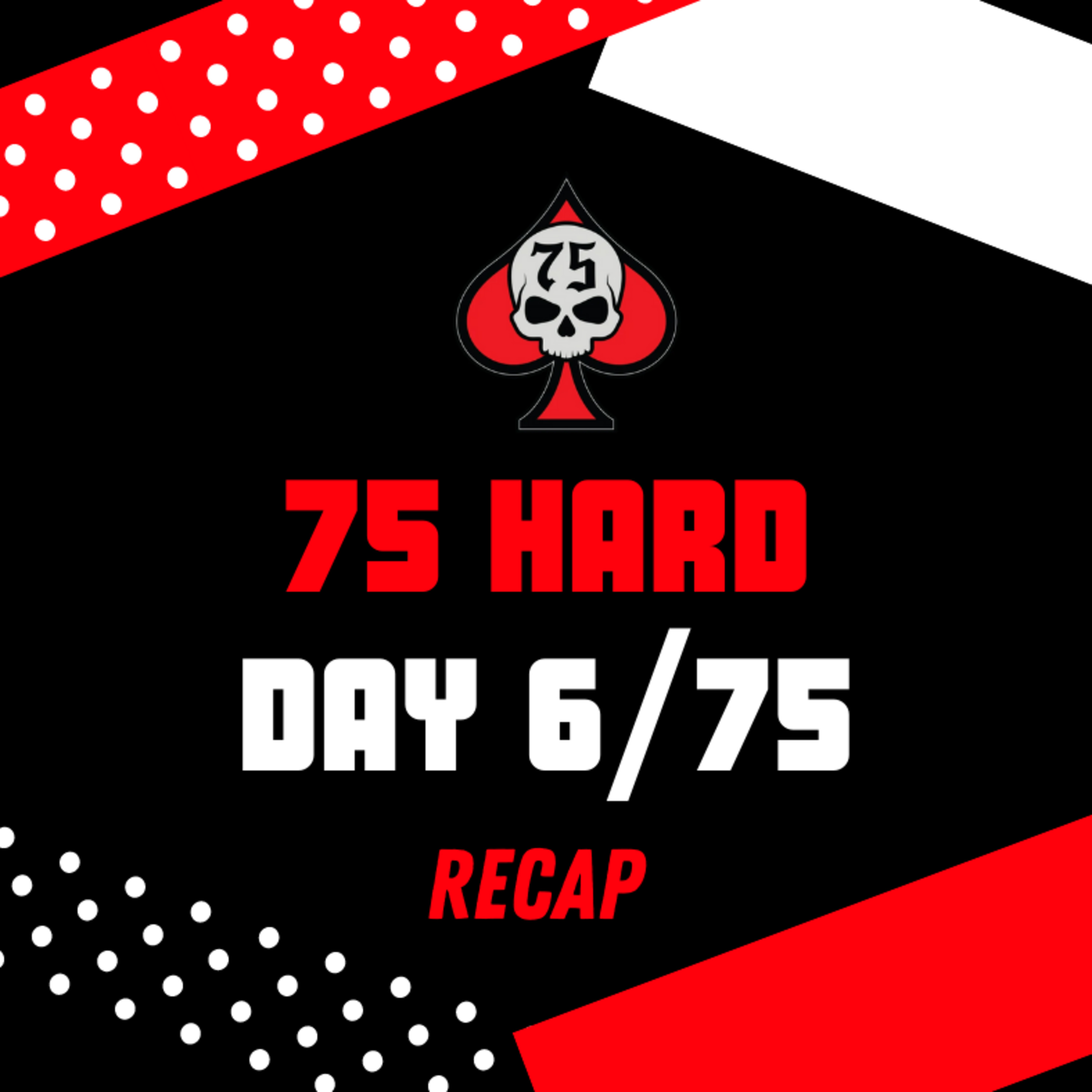 75 Hard - Day 6 Recap episode artwork