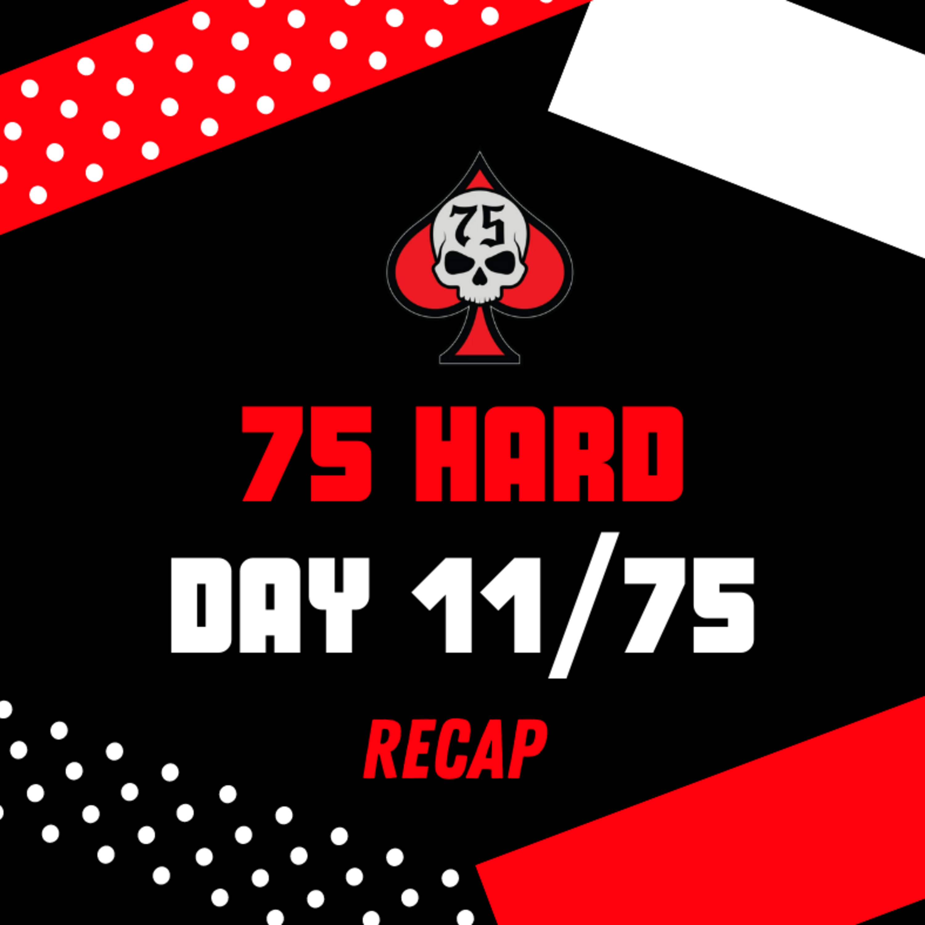 75 Hard - Day 11 Recap episode artwork