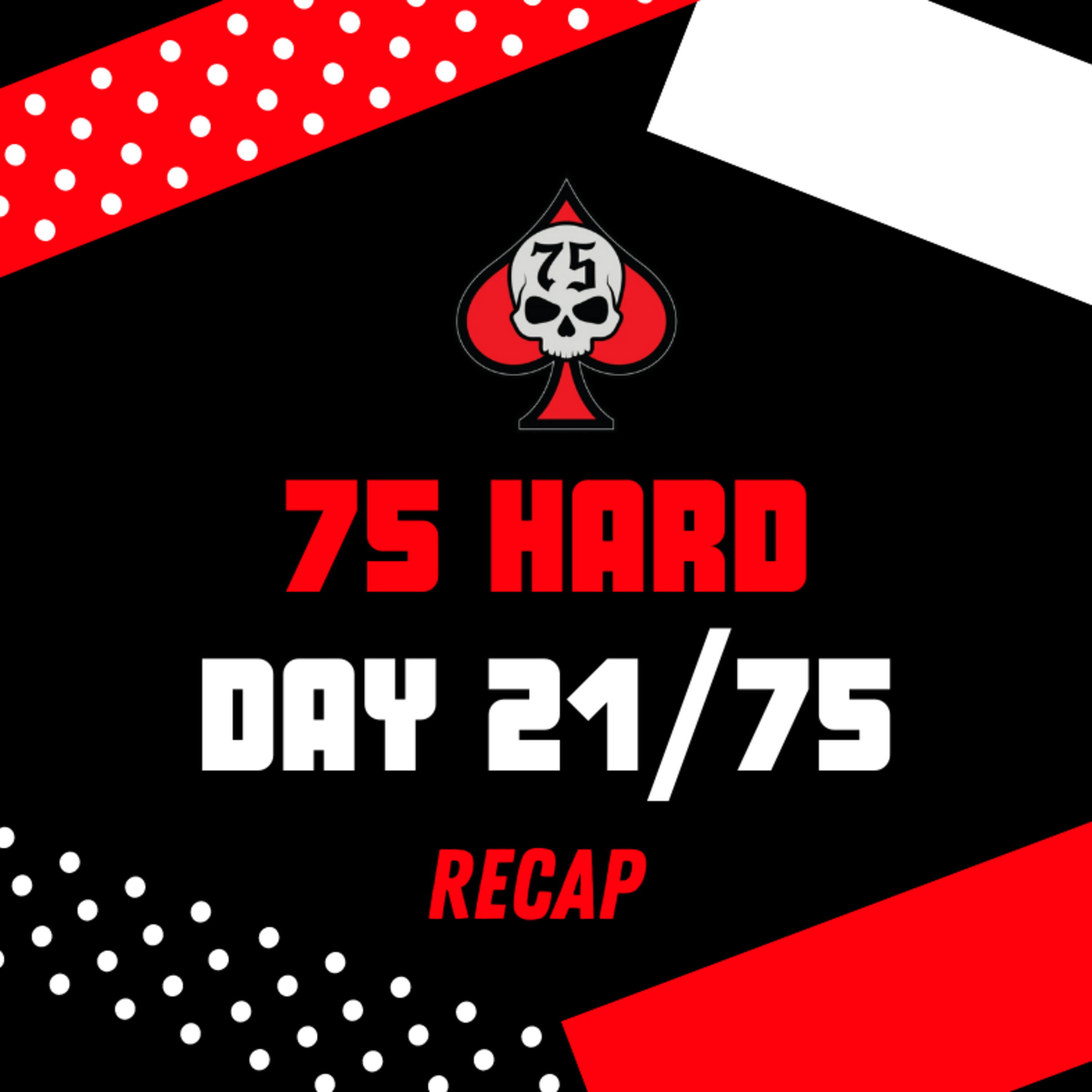 75 Hard - Day 21 Recap episode artwork