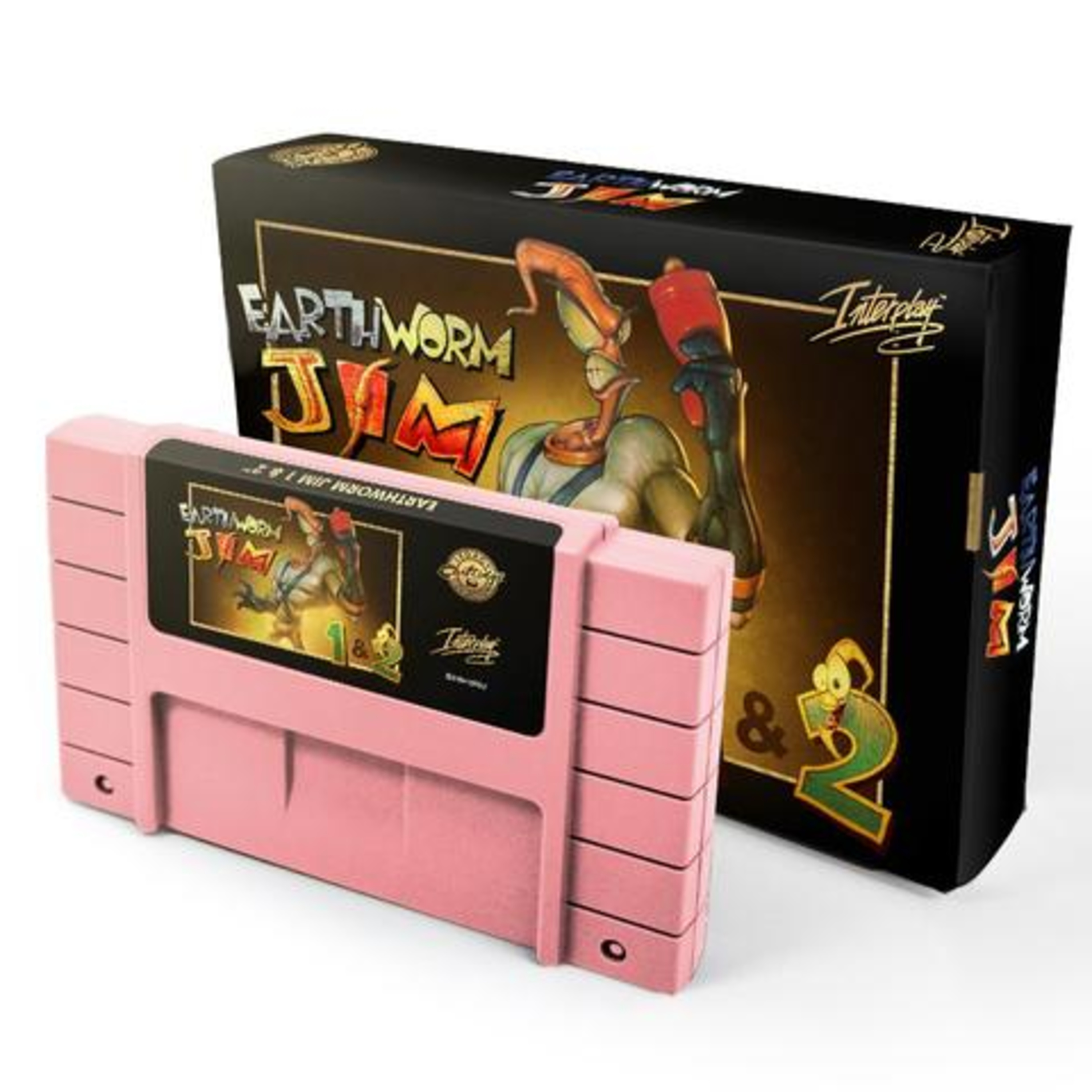 Earthworm Jim 25th Anniversary SNES Carts!!! DBN News 5/21/19