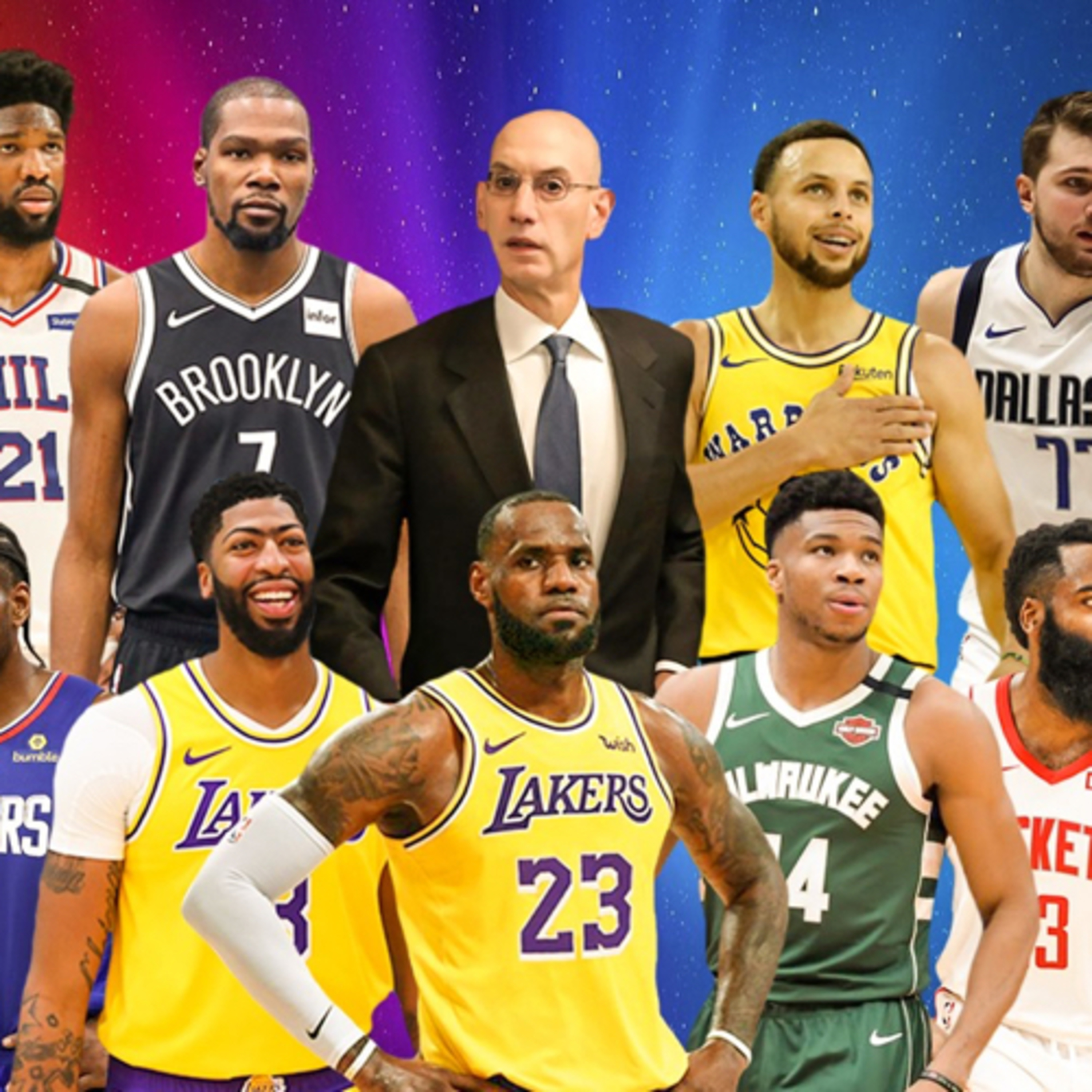 World B. Flat. 2020-21 NBA Season Preview Show episode artwork