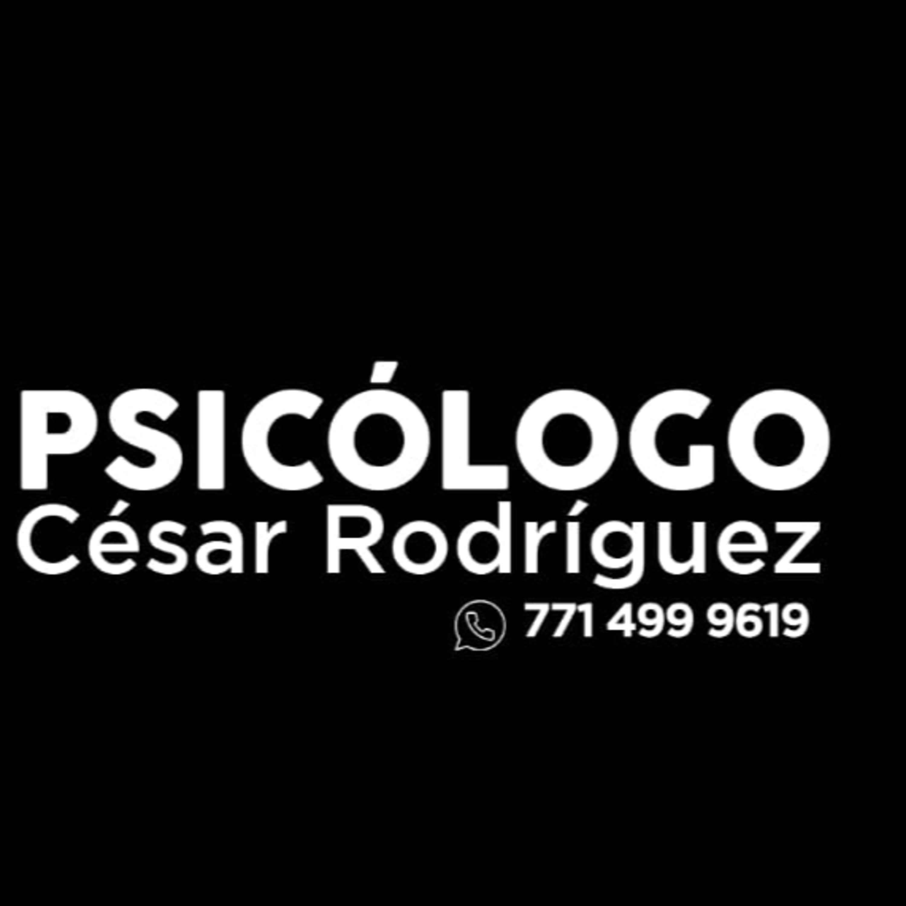 Psicólogo César Rodríguez