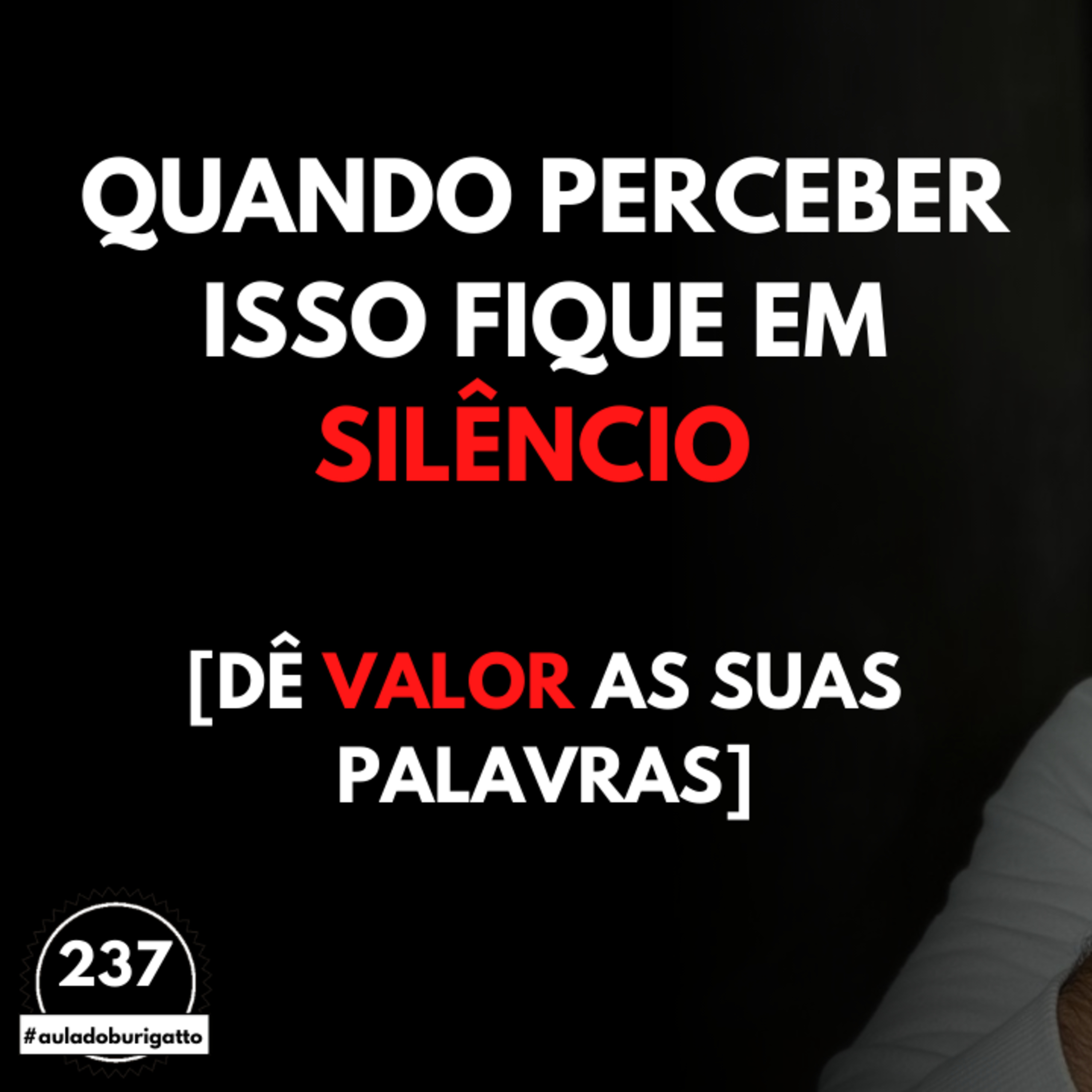 Quando Perceber ISSO Fique em SILÊNCIO [Dê VALOR as suas Palavras] episode artwork