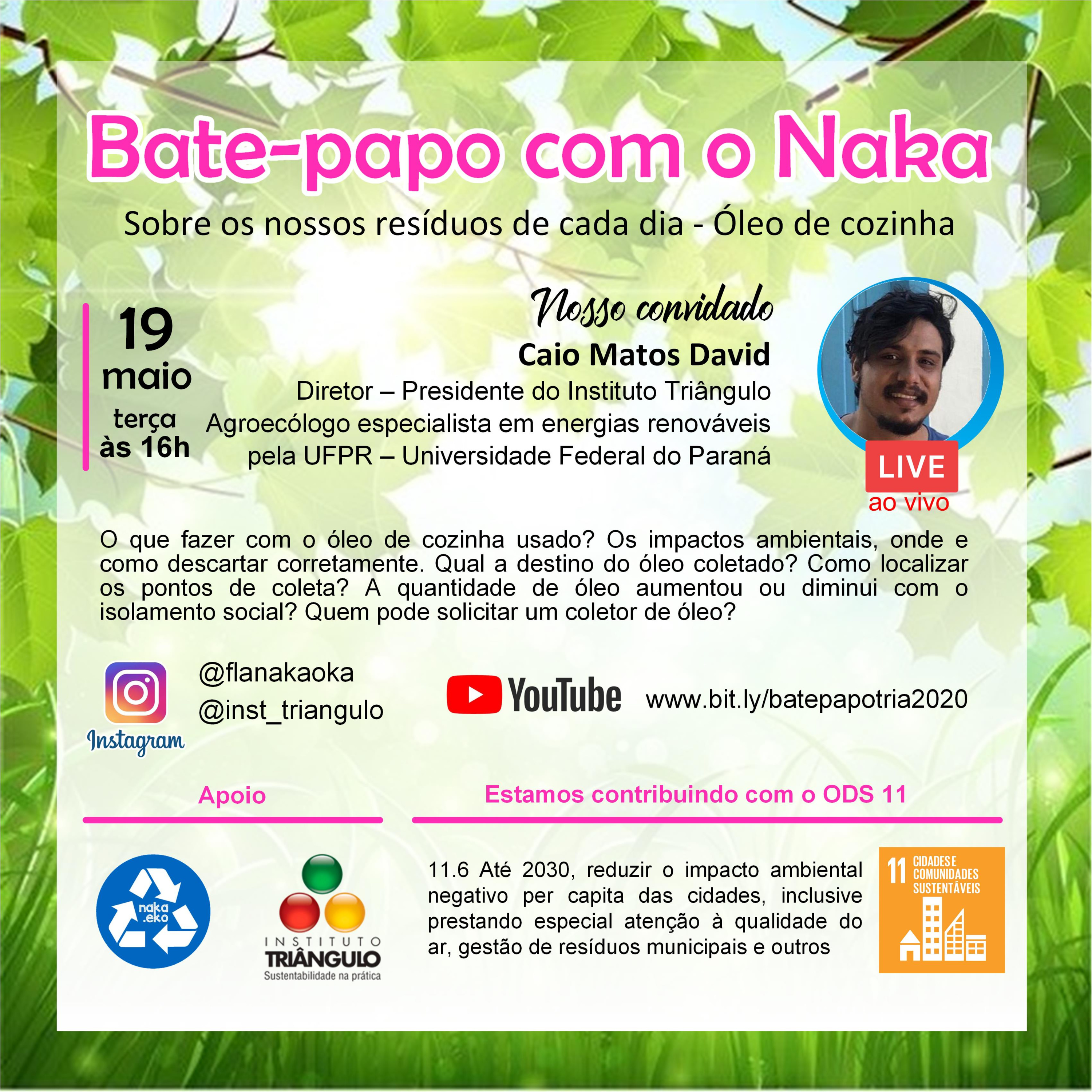 Educação ambiental com o Nakaoka