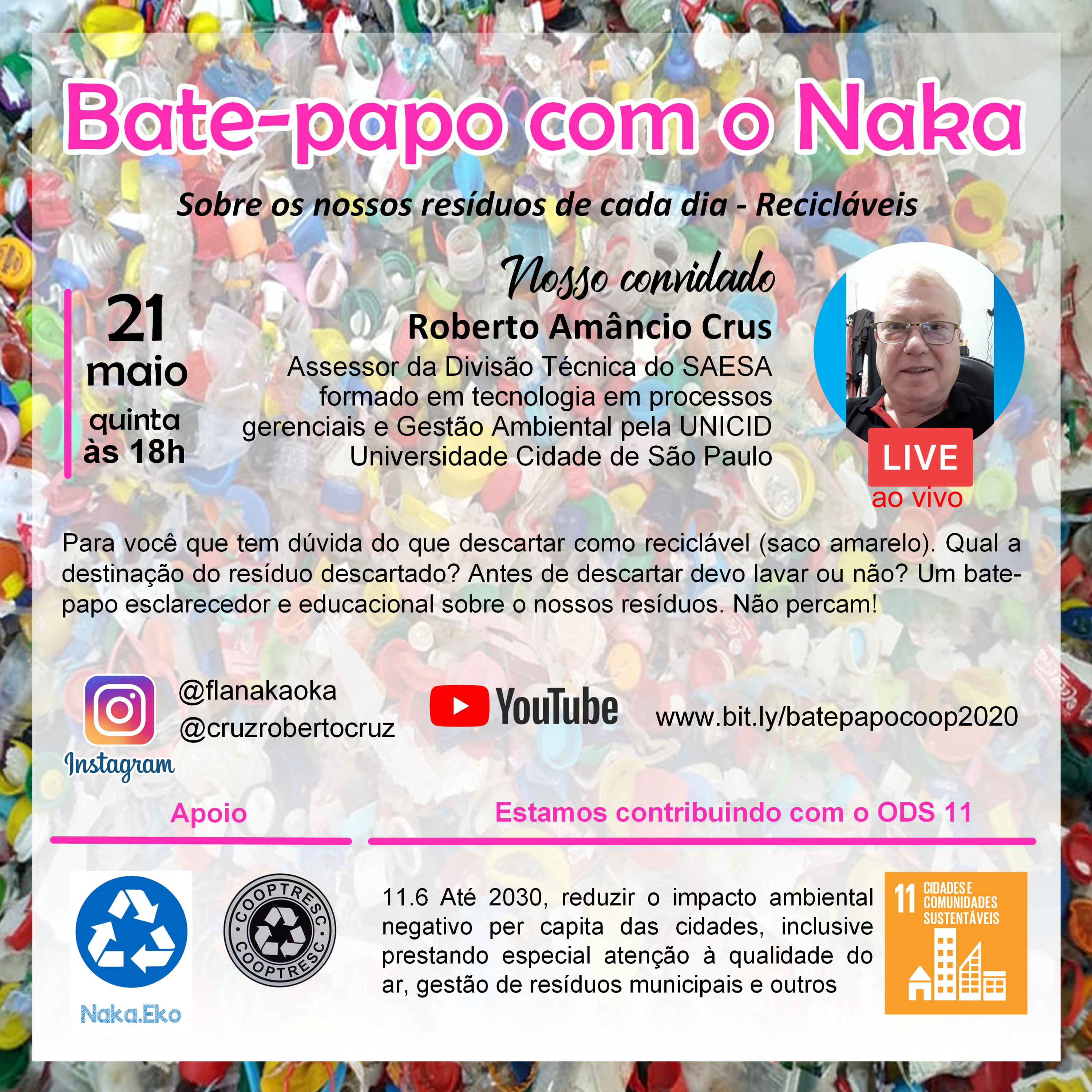 Educação ambiental com o Nakaoka
