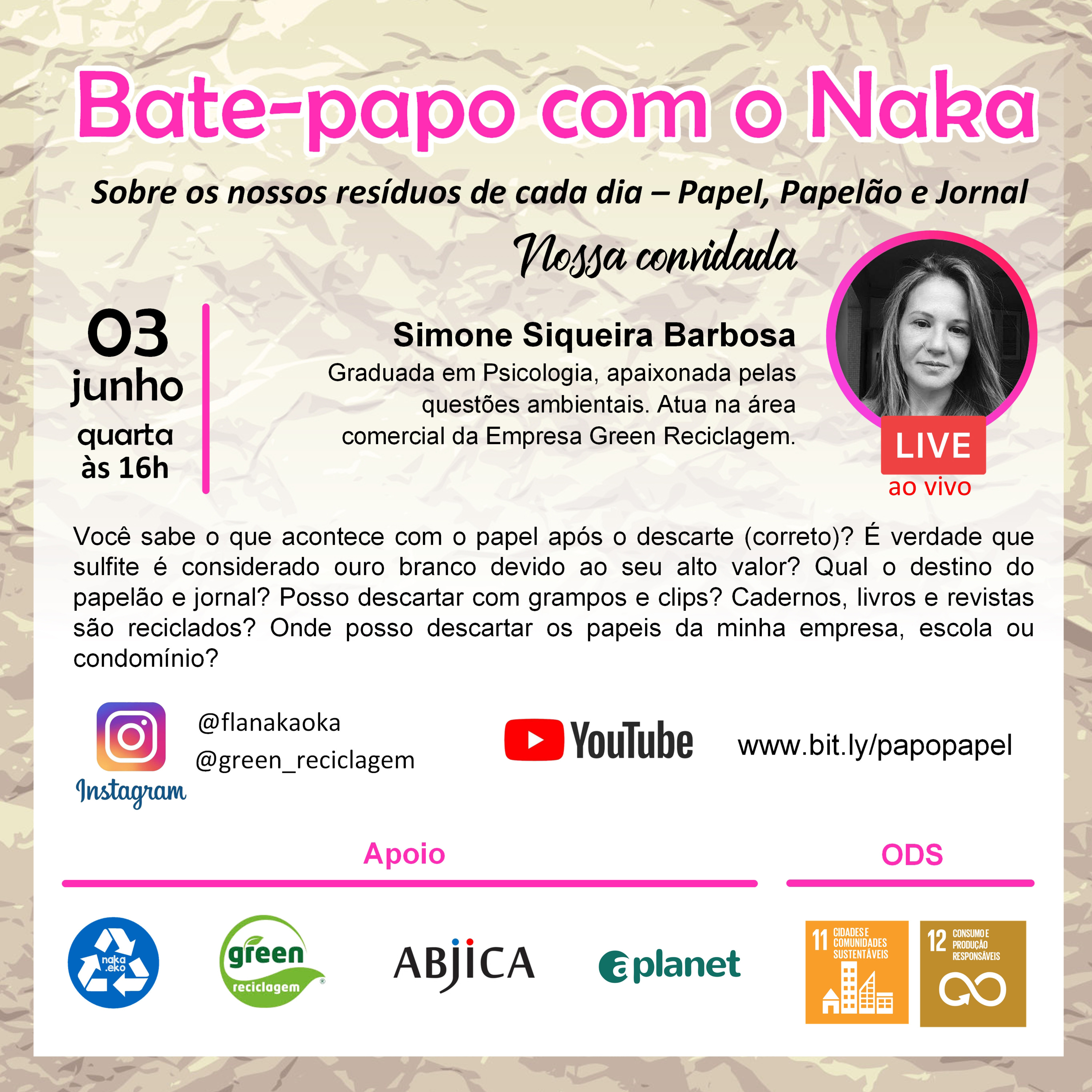 Educação ambiental com o Nakaoka