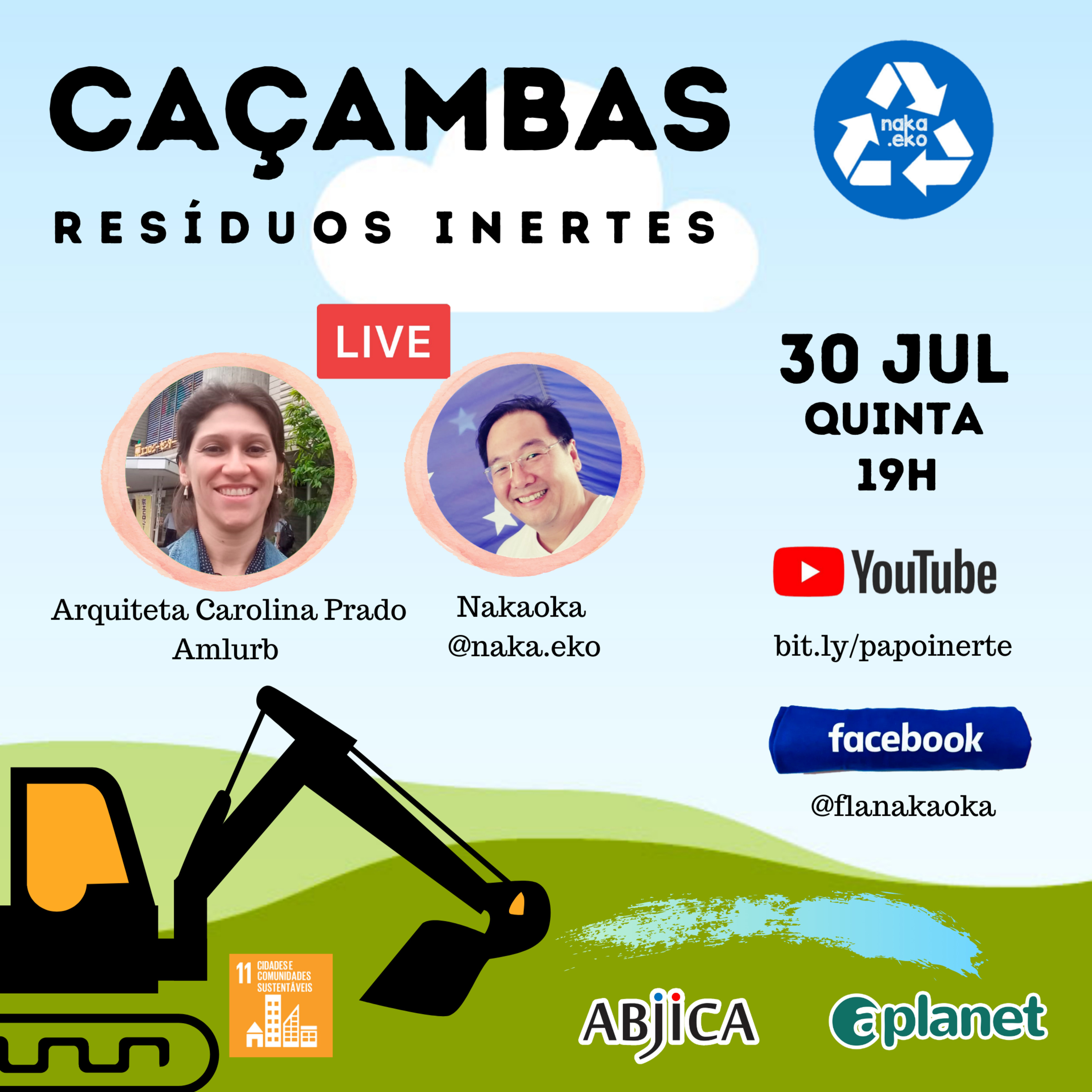 Educação ambiental com o Nakaoka