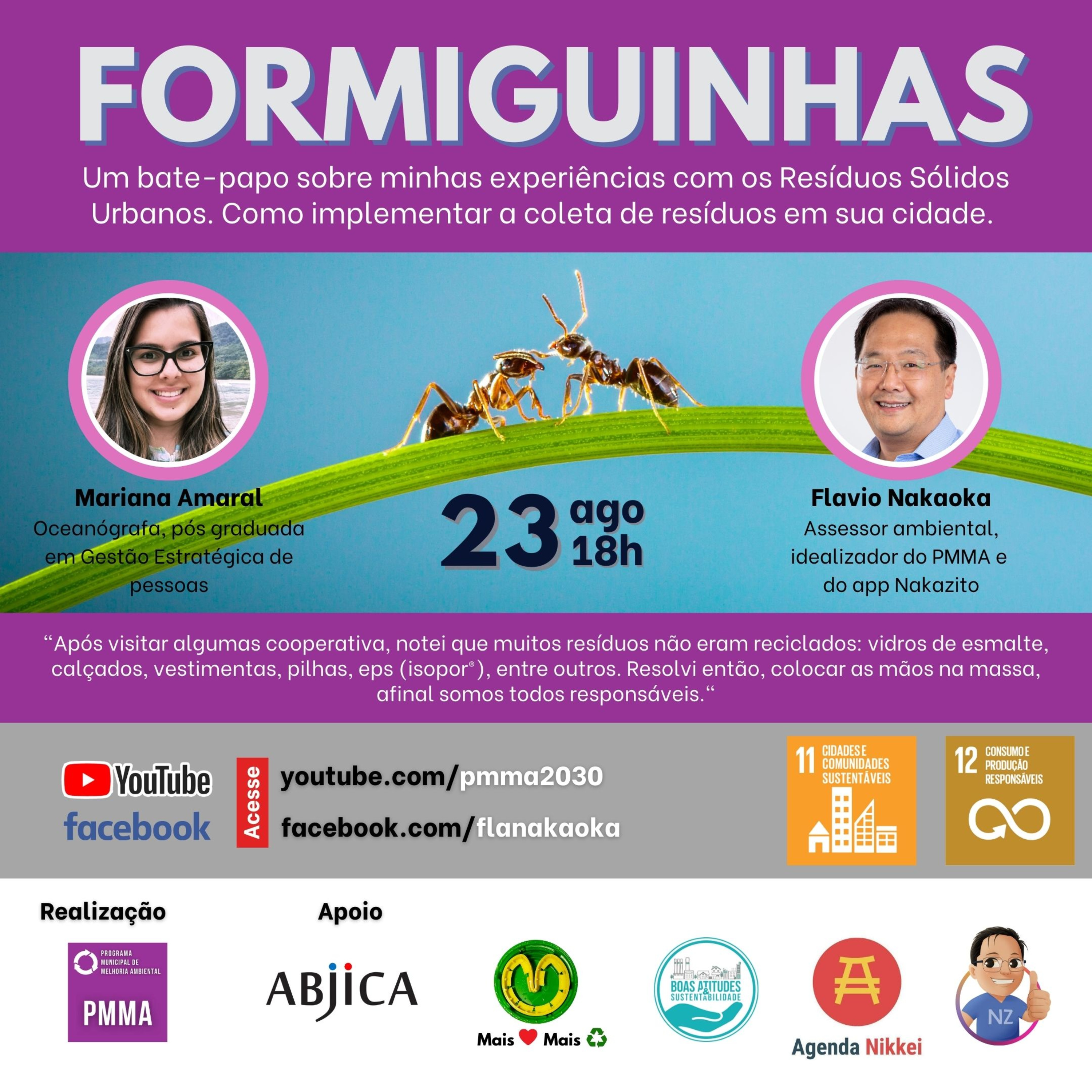 Educação ambiental com o Nakaoka