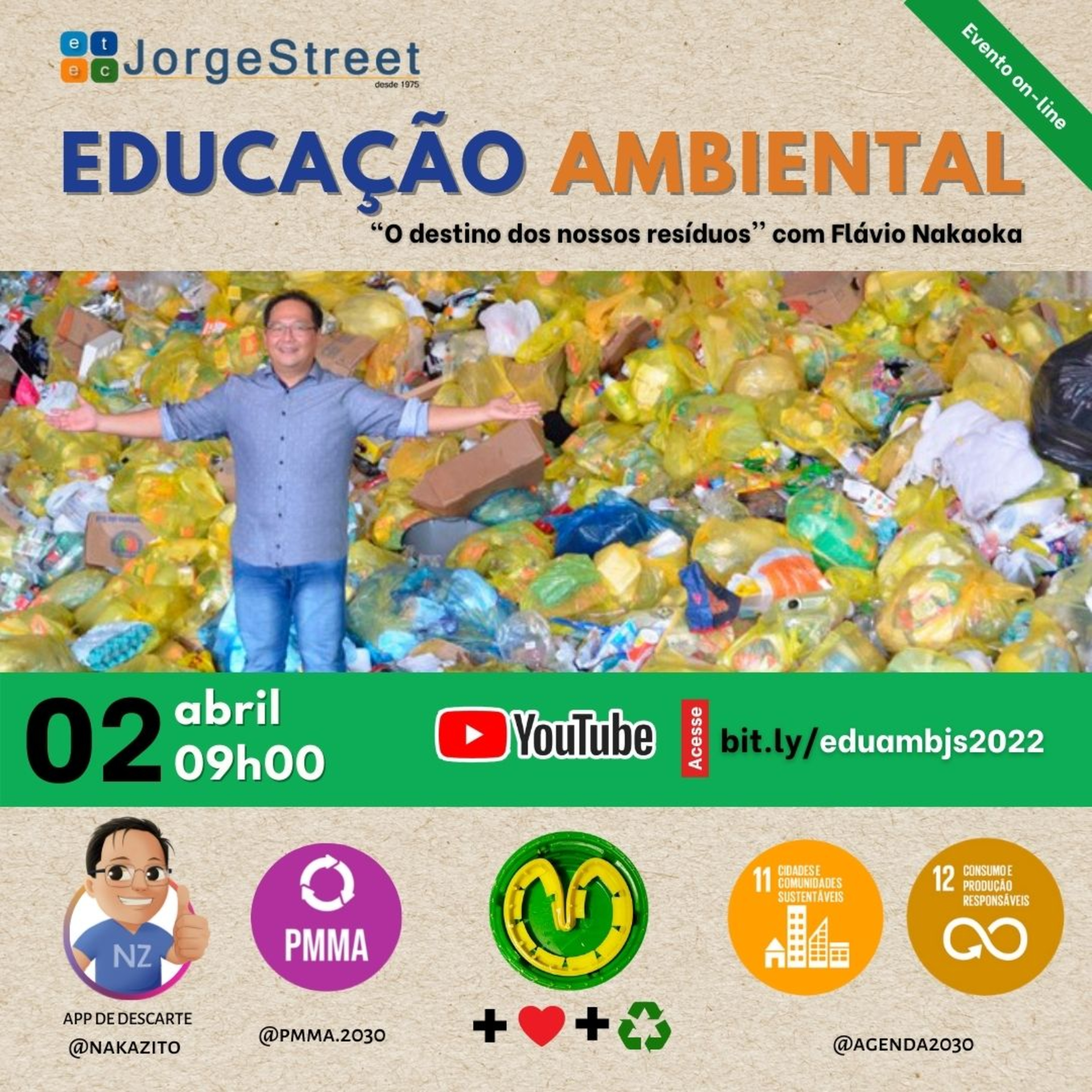 Educação ambiental com o Nakaoka