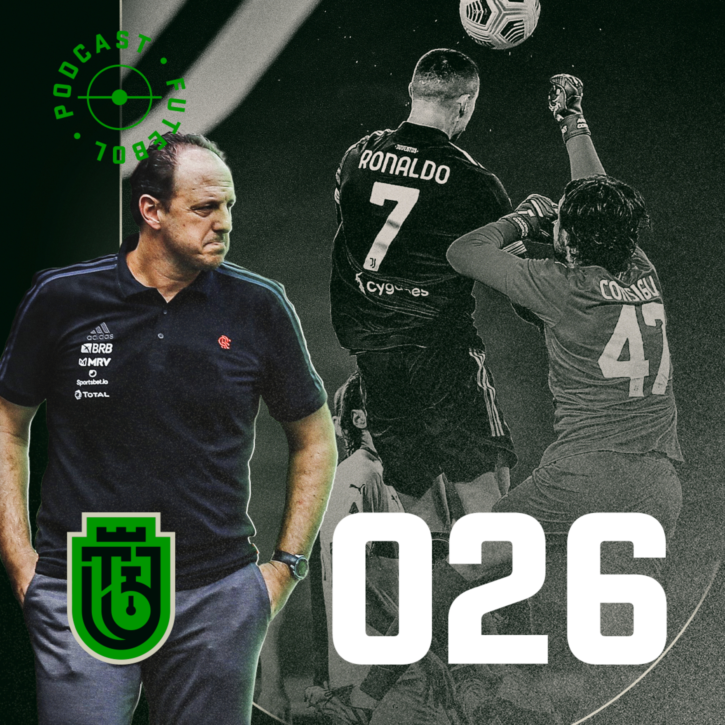 026 - Cristiano Ronaldo jamais em crise. Já o Flamengo de volta a ela