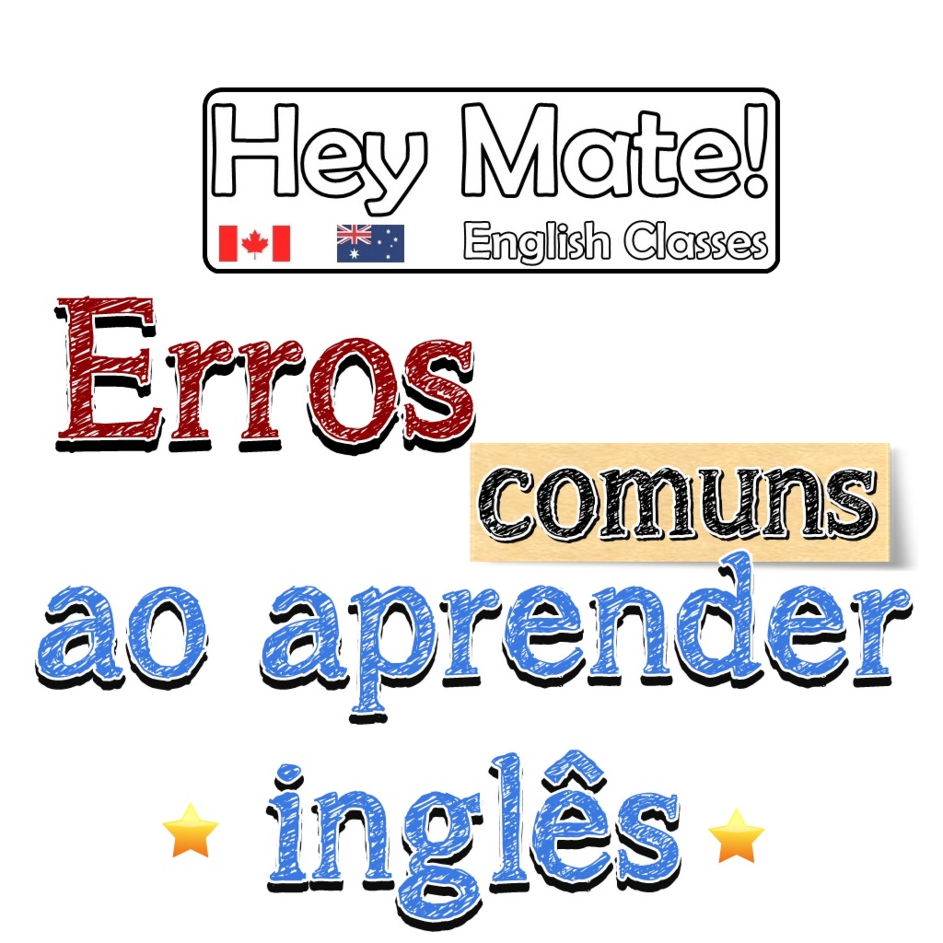 Erros comuns ao aprender inglês episode artwork