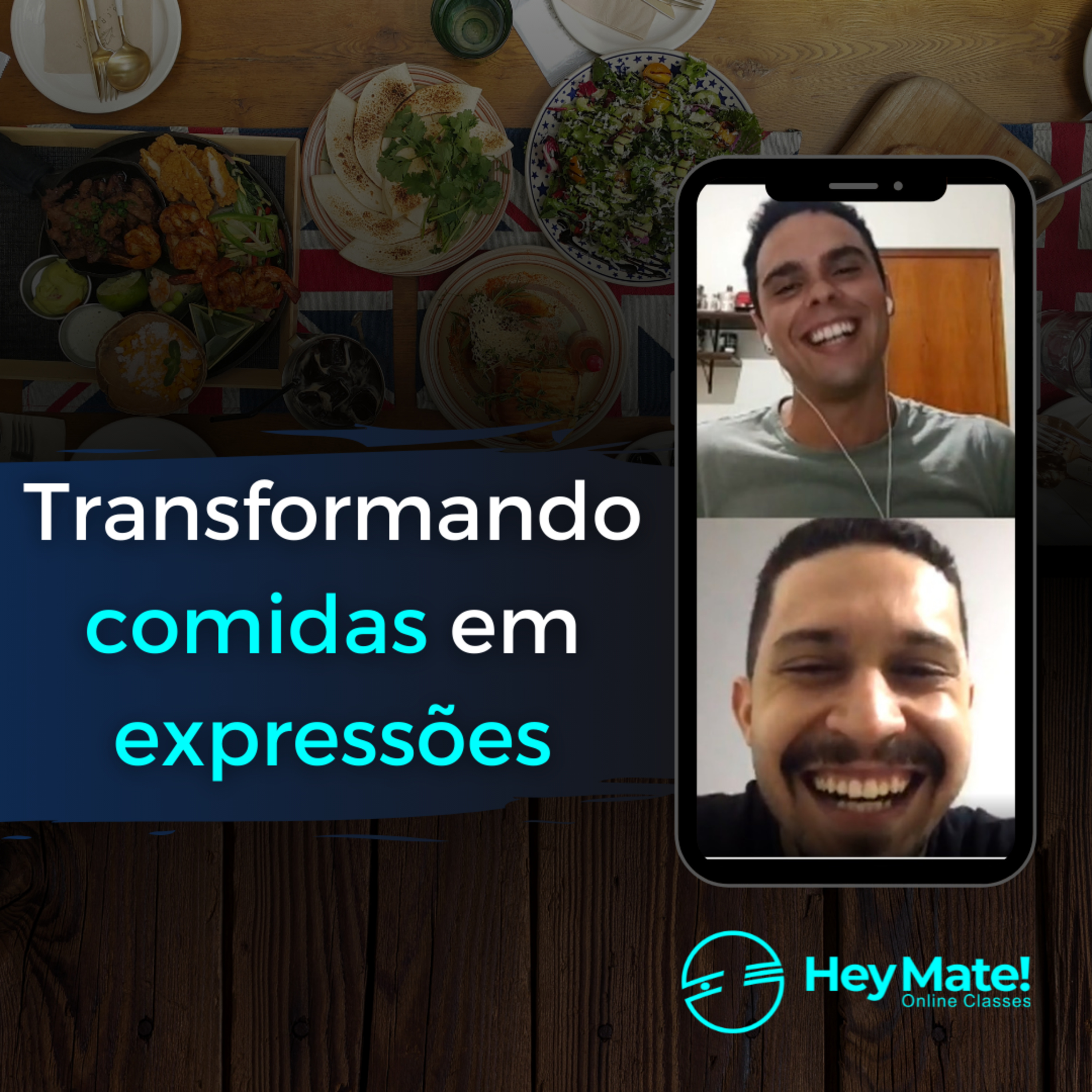 Transformando comidas em expressões episode artwork
