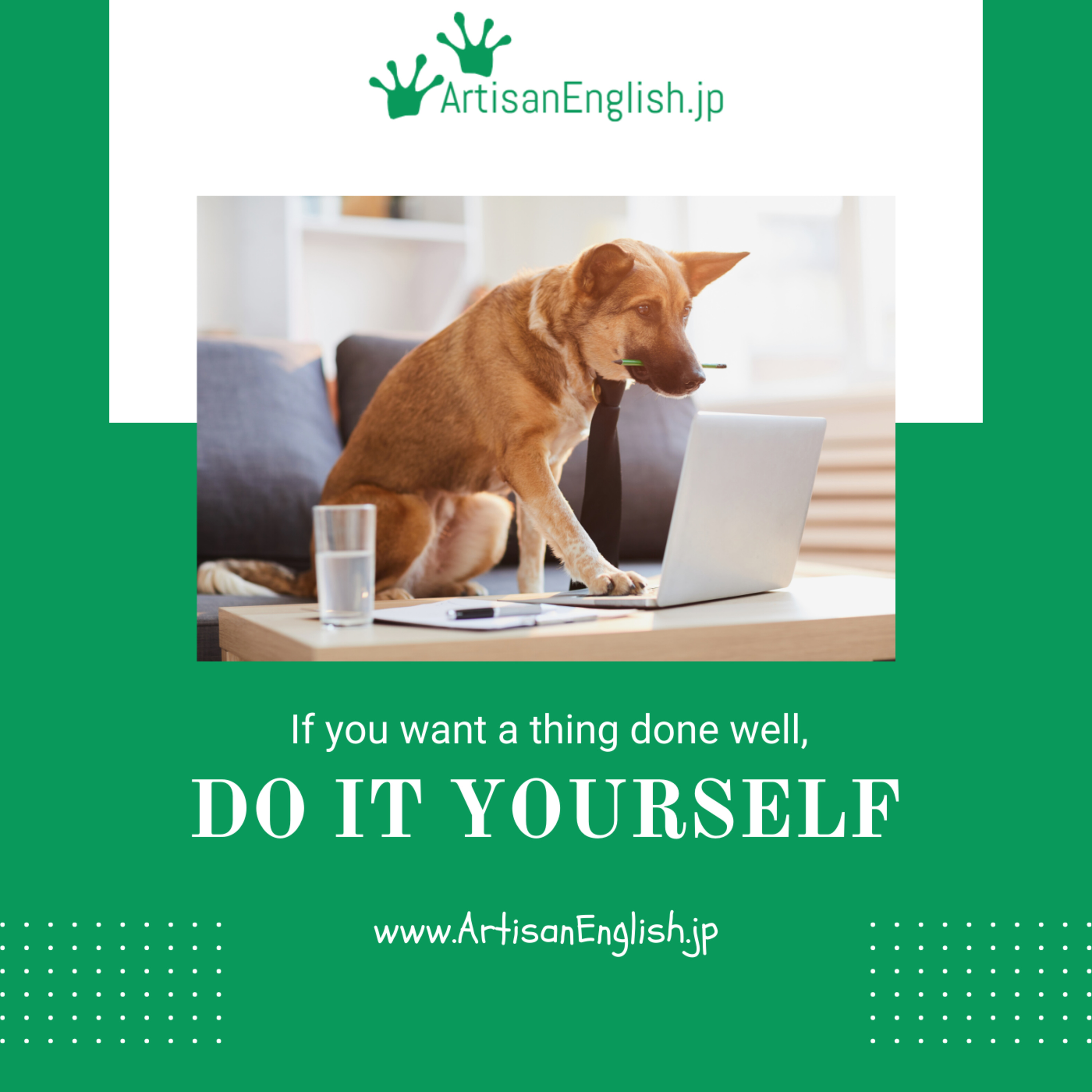 Proverb: If you want a thing done well, do it yourself episode artwork