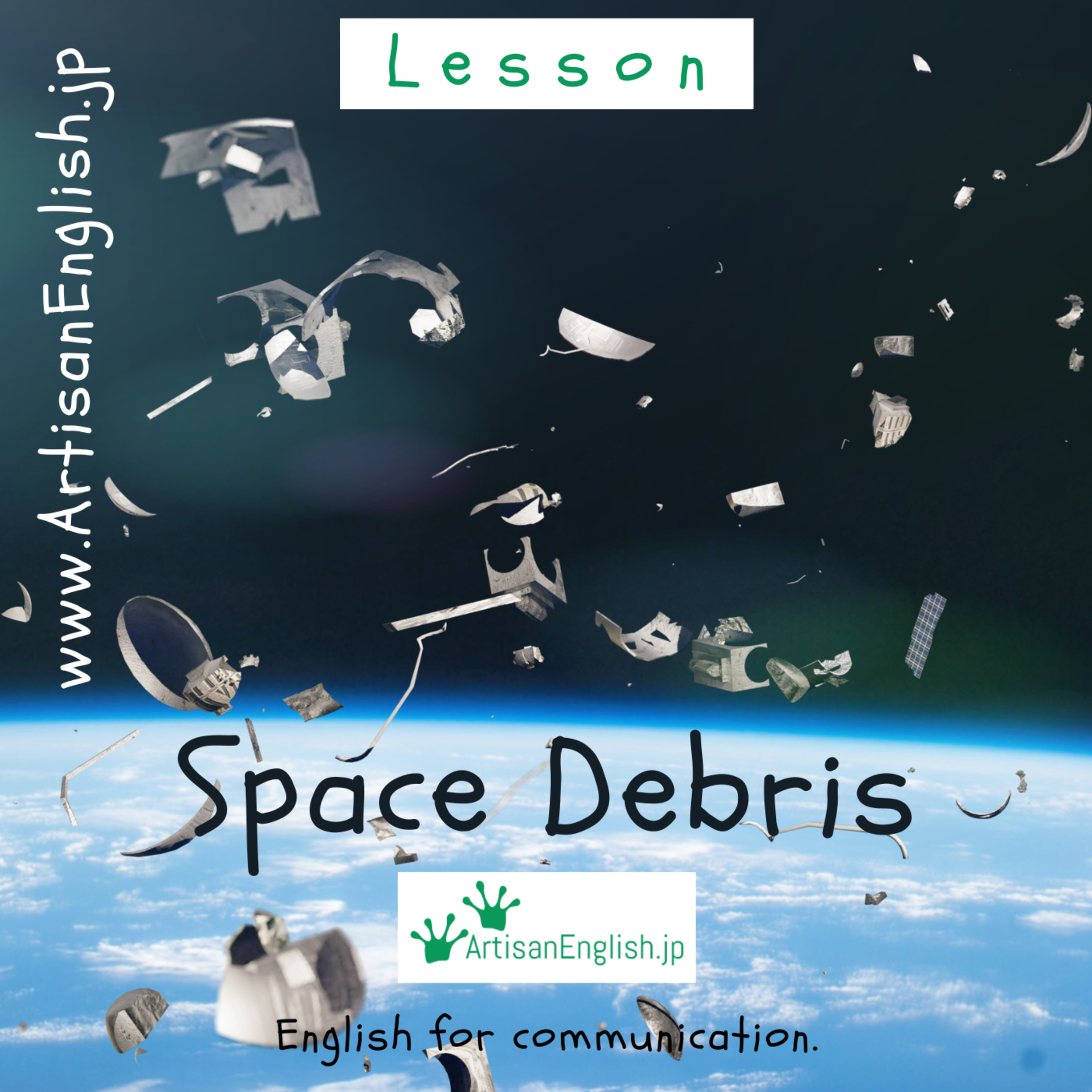 Lesson: Space Debris episode artwork