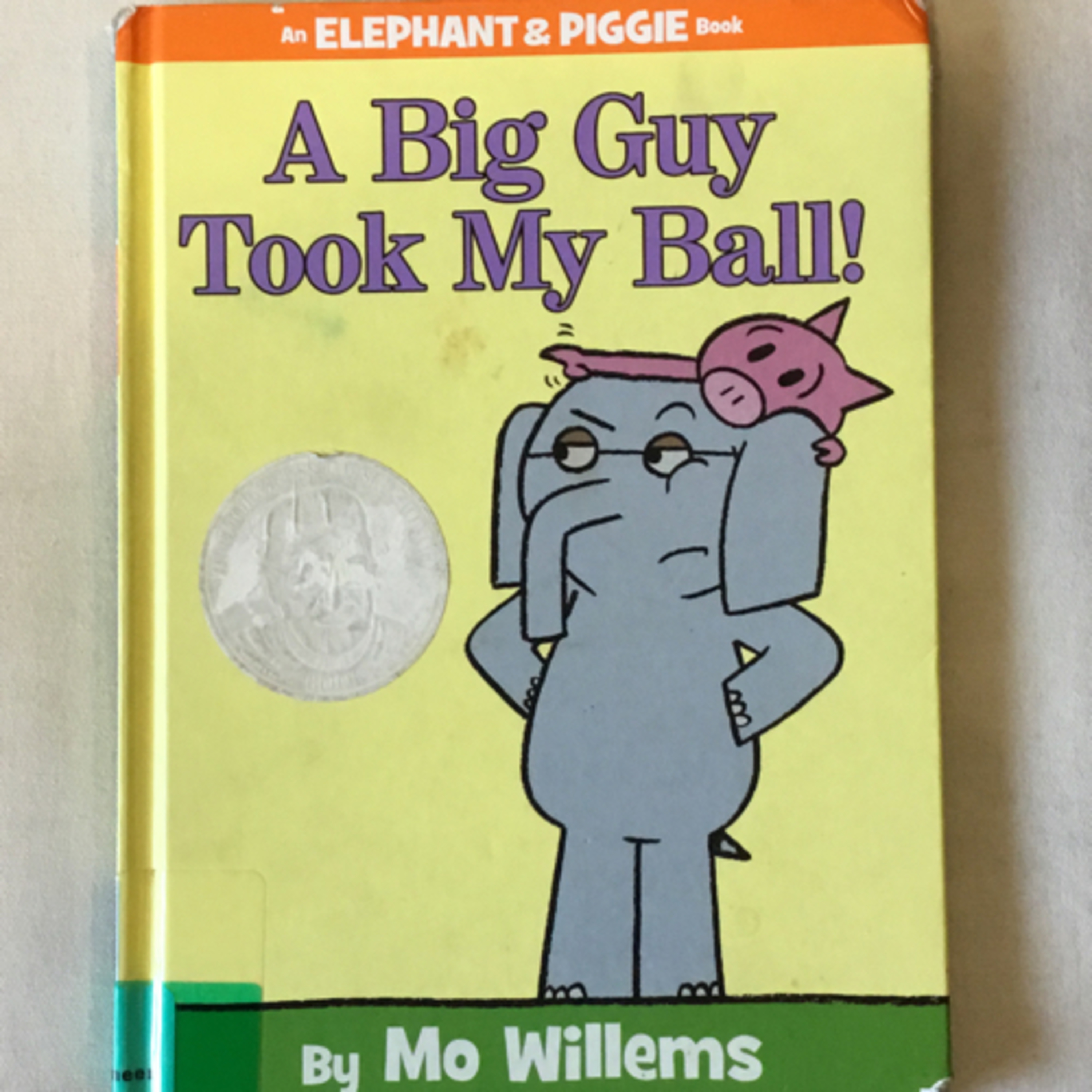 An Elephant & Piggie Book- A Big Guy Took My Ball!!