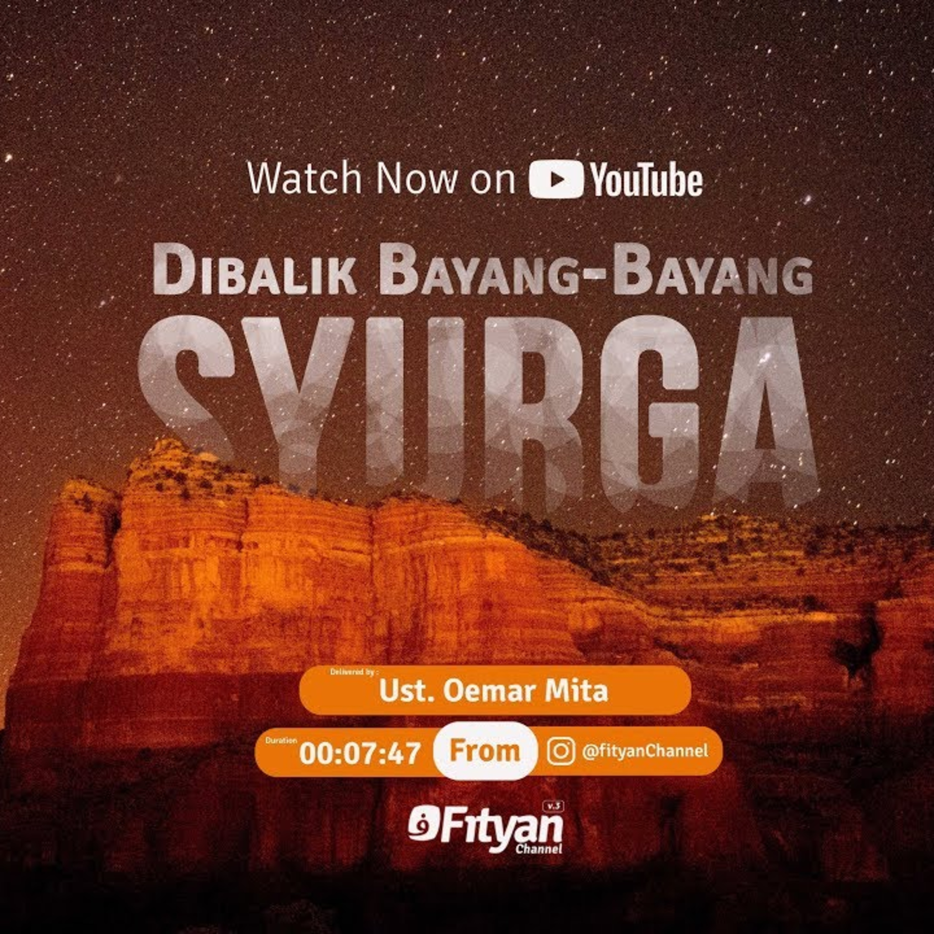Dibalik bayang-bayang syurga - Ustadz Oemar Mita episode artwork