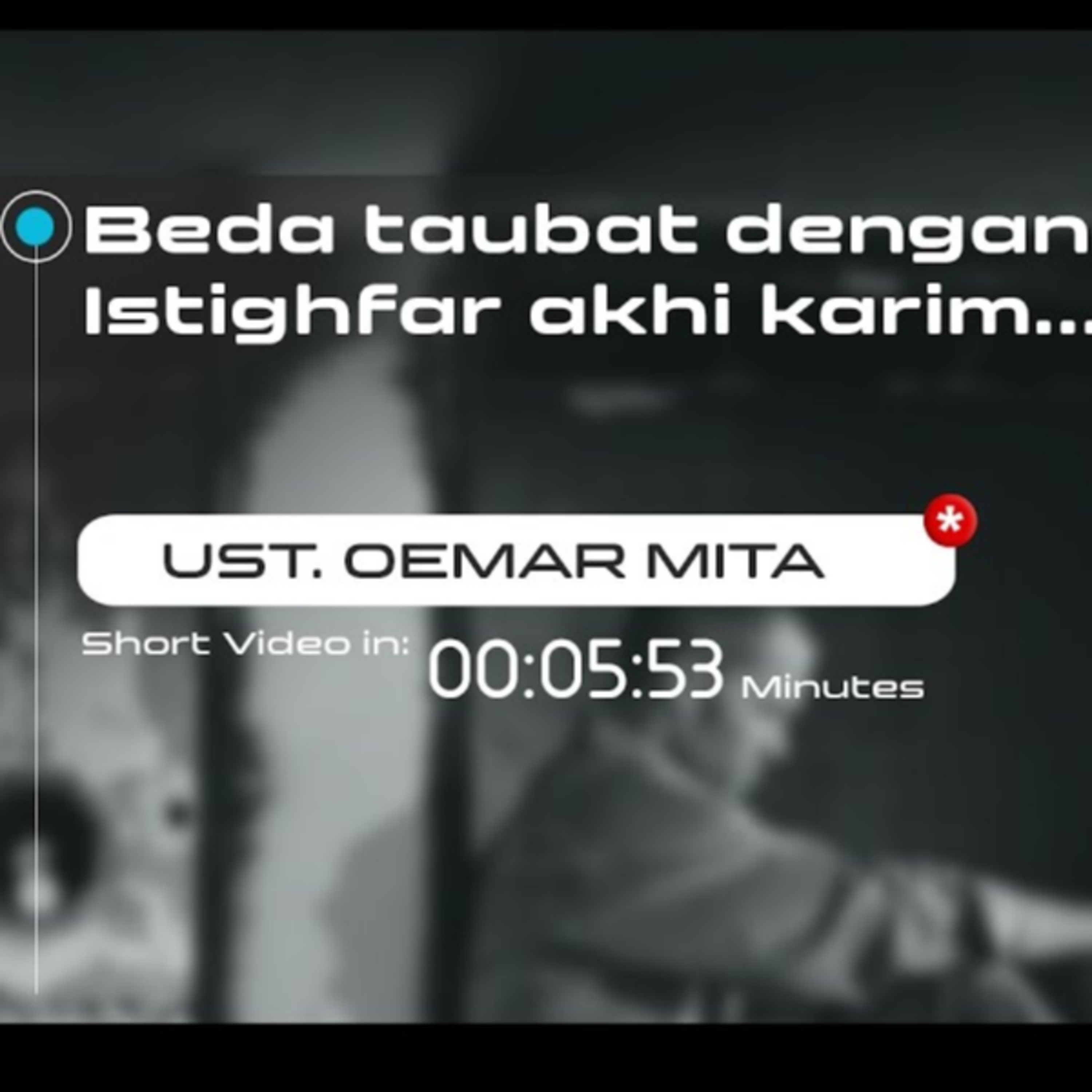 Beda taubat dengan Istighfar , akhi karim - Ustadz Oemar Mita episode artwork