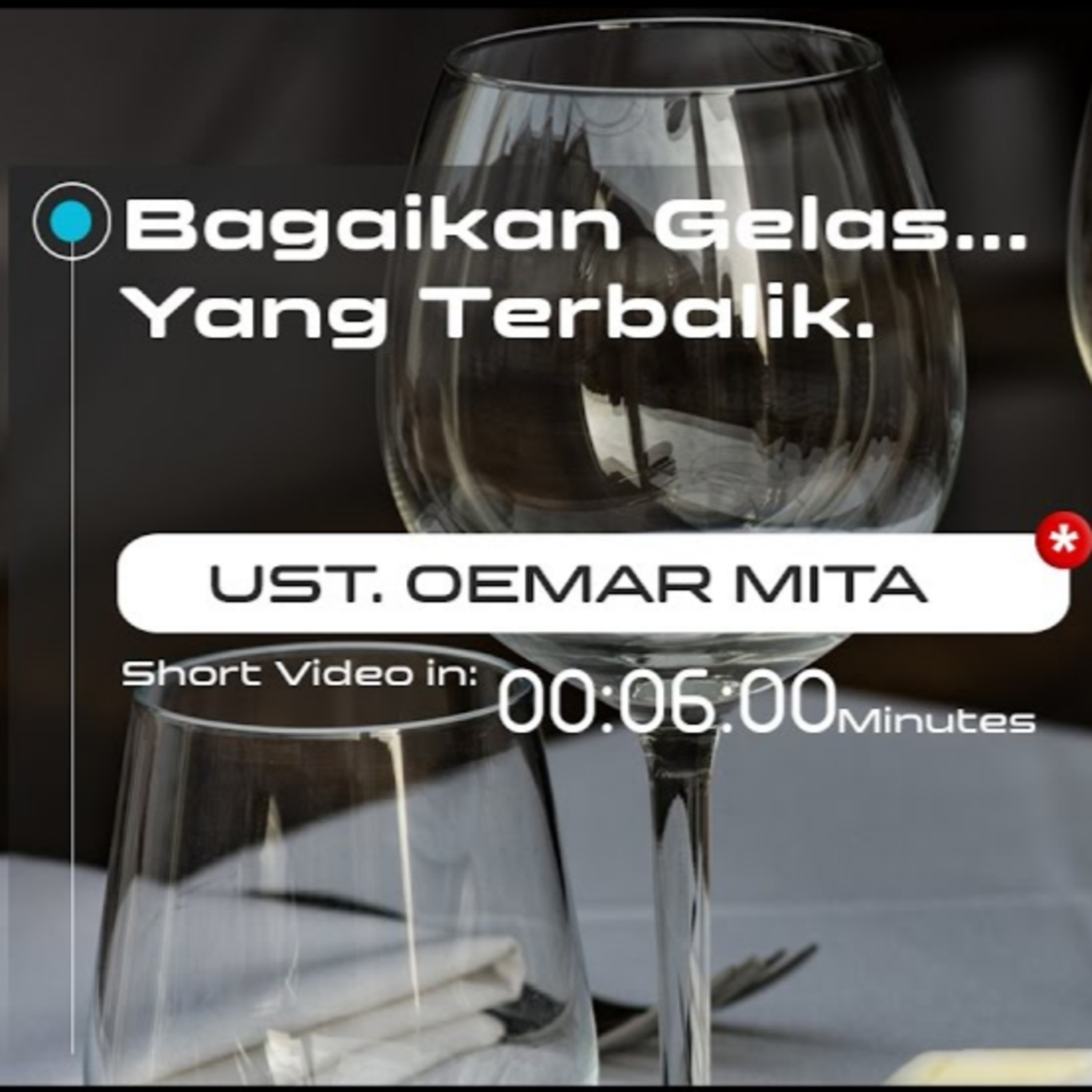 Bagaikan Gelas Yang Terbalik - Ustadz Oemar Mita episode artwork