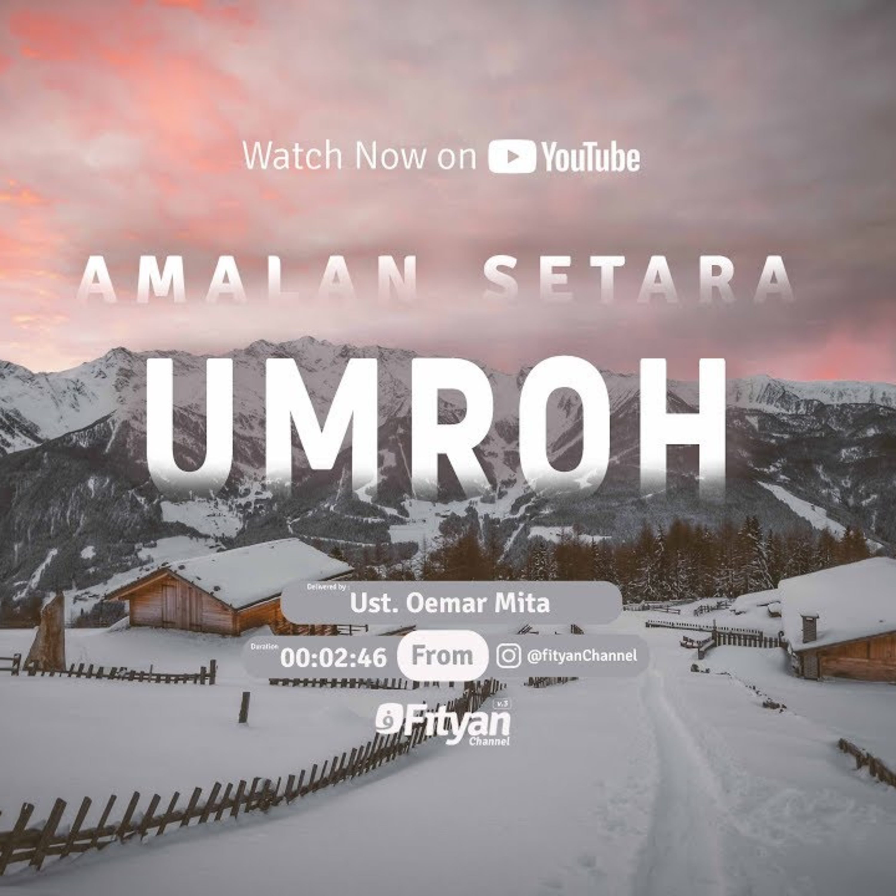 Amalan Setara Umroh - Ustadz Oemar Mita