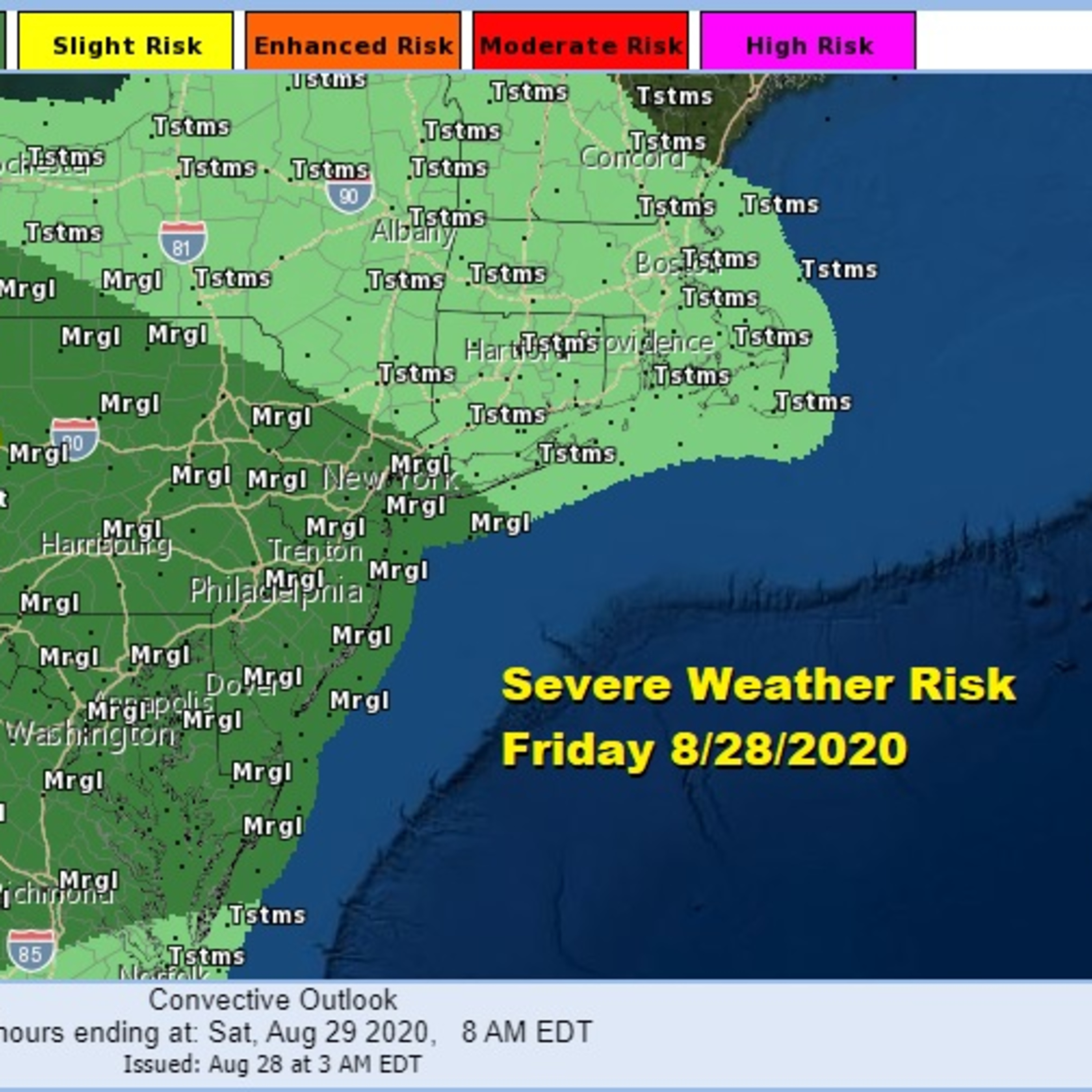 Weather in 5 5 Days 5 Minutes Severe Weather Risks Today Saturday Beautiful Sunday & Monday