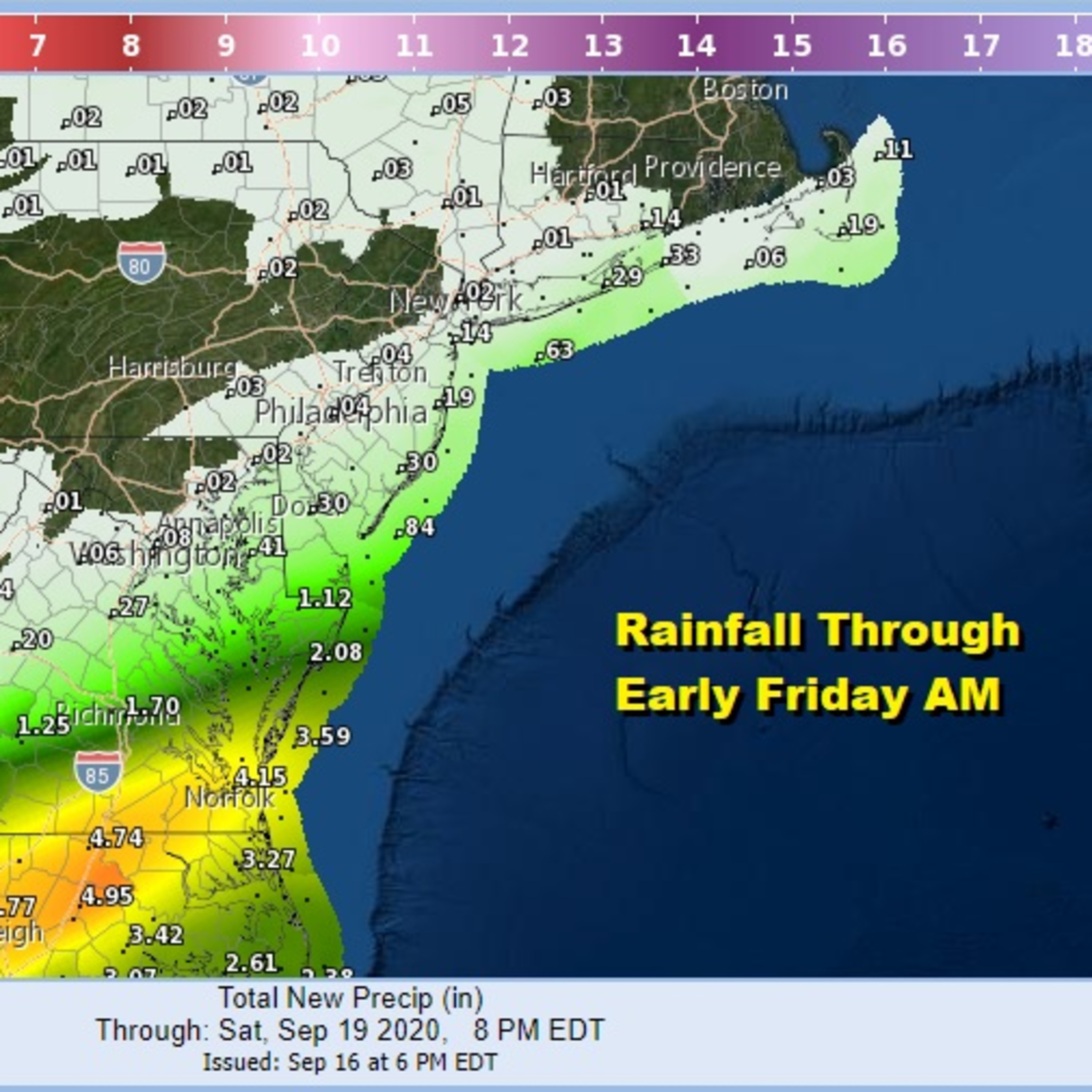Weather in 5 Sally Remnants Pass South, Autumn Weekend, Watching Hurricane Teddy