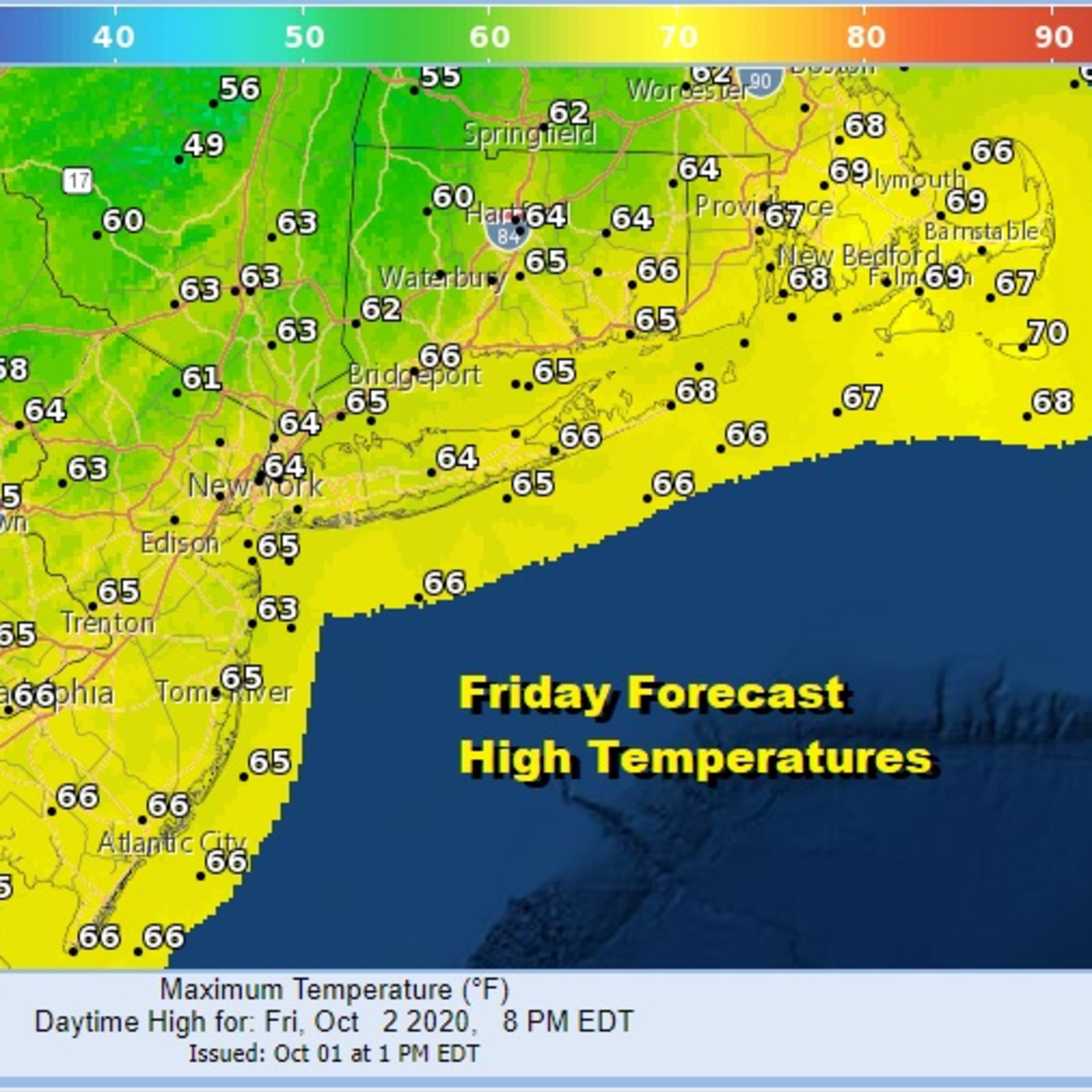 Weather in 5 Heading into a Dry Weekend in the East, Tropical Storm Development Likely Caribbean