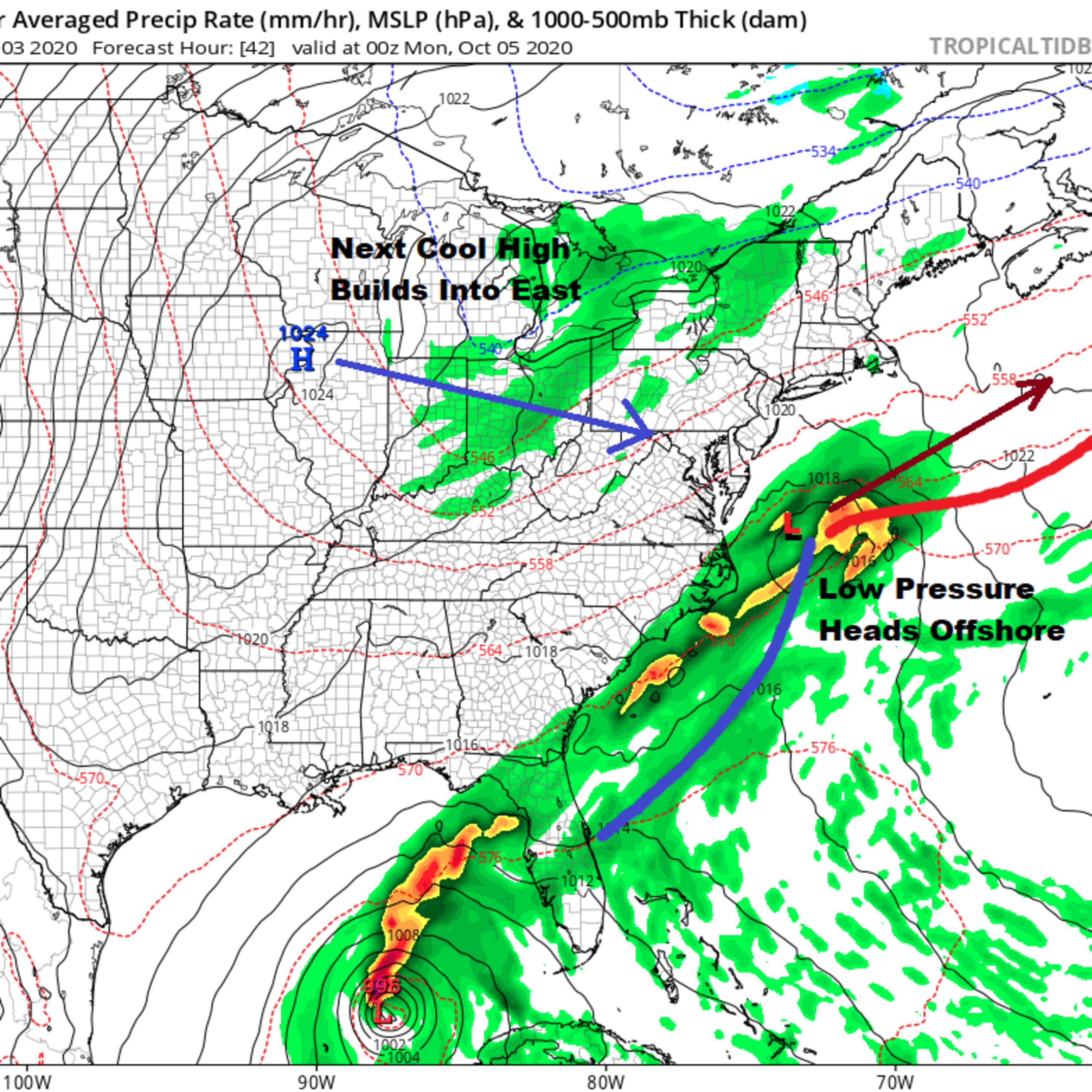 Weather in 5 Dry Cool Autumn Weather Across Northeast, Week Ahead Dry, Tropical Storm Gamma NW Caribbean