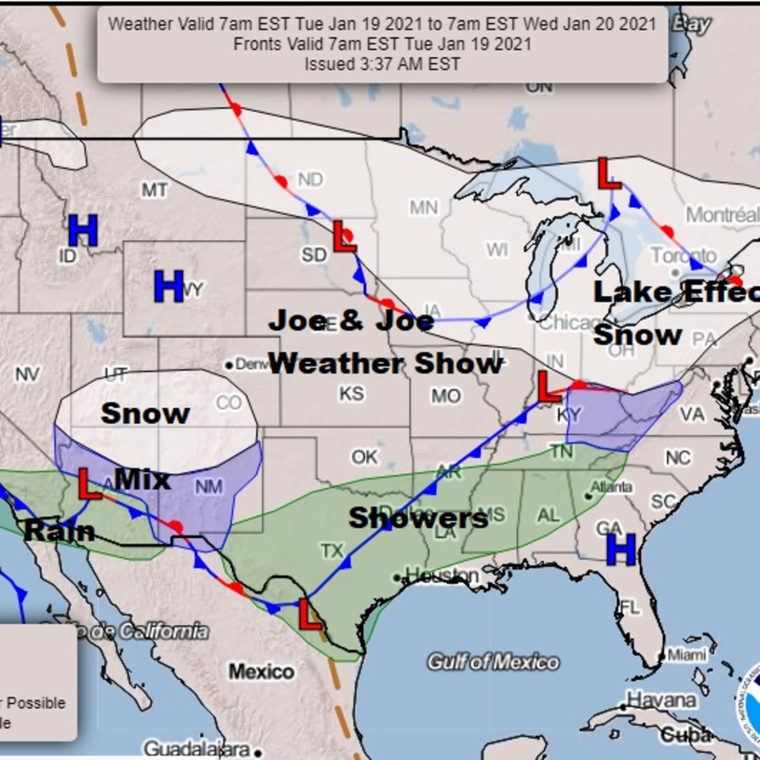 Joe & Joe Weather Show
