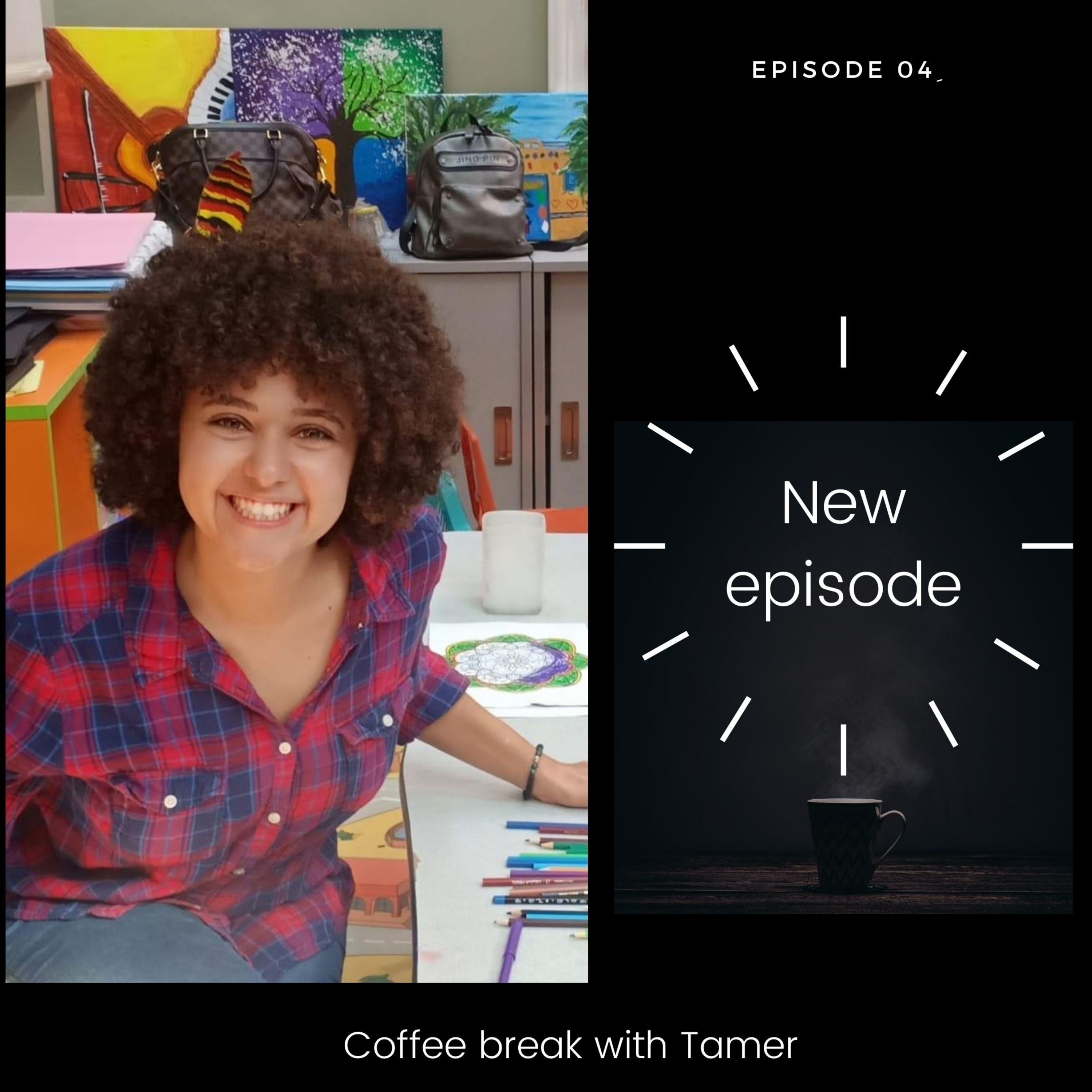 Coffee break with Tamer