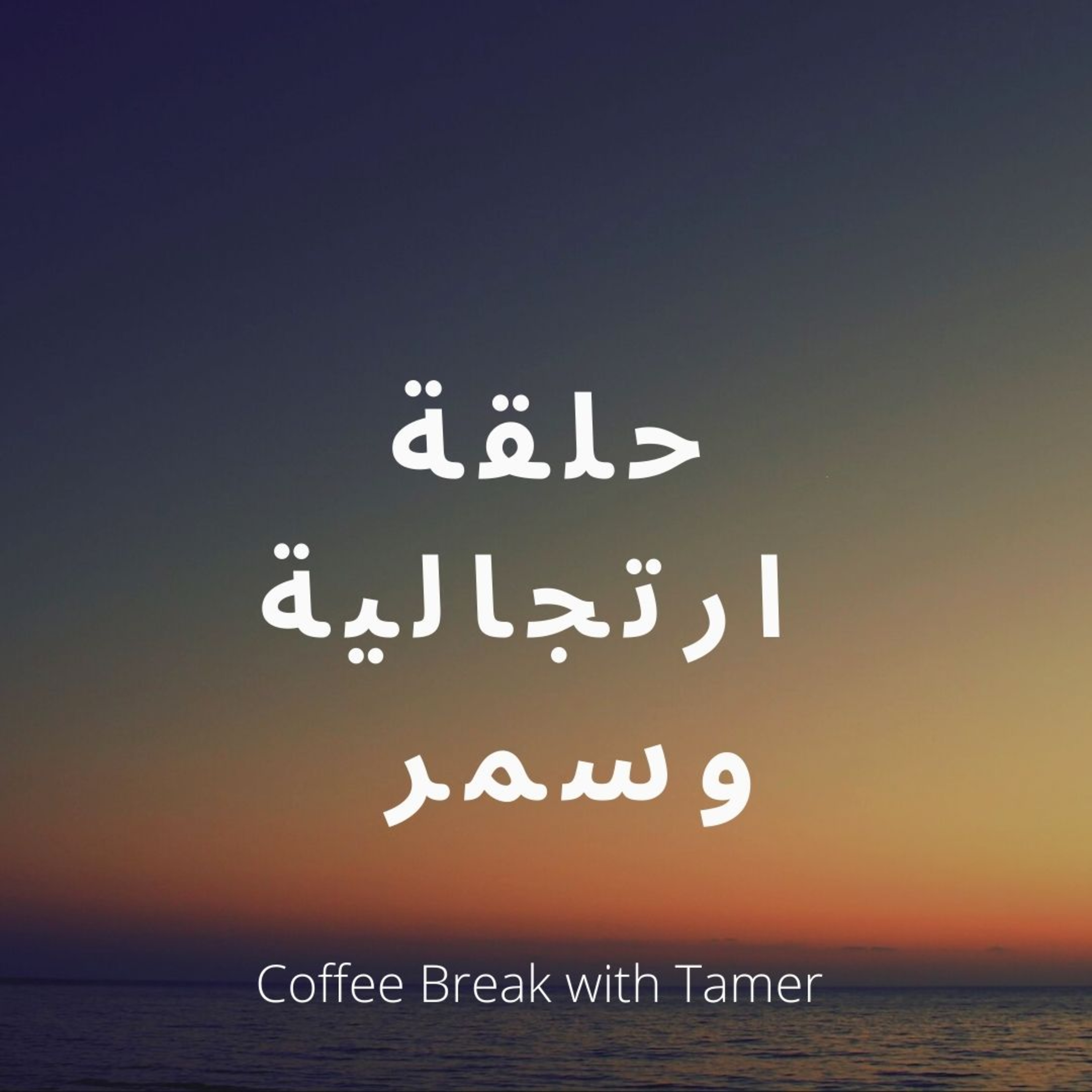 Coffee break with Tamer