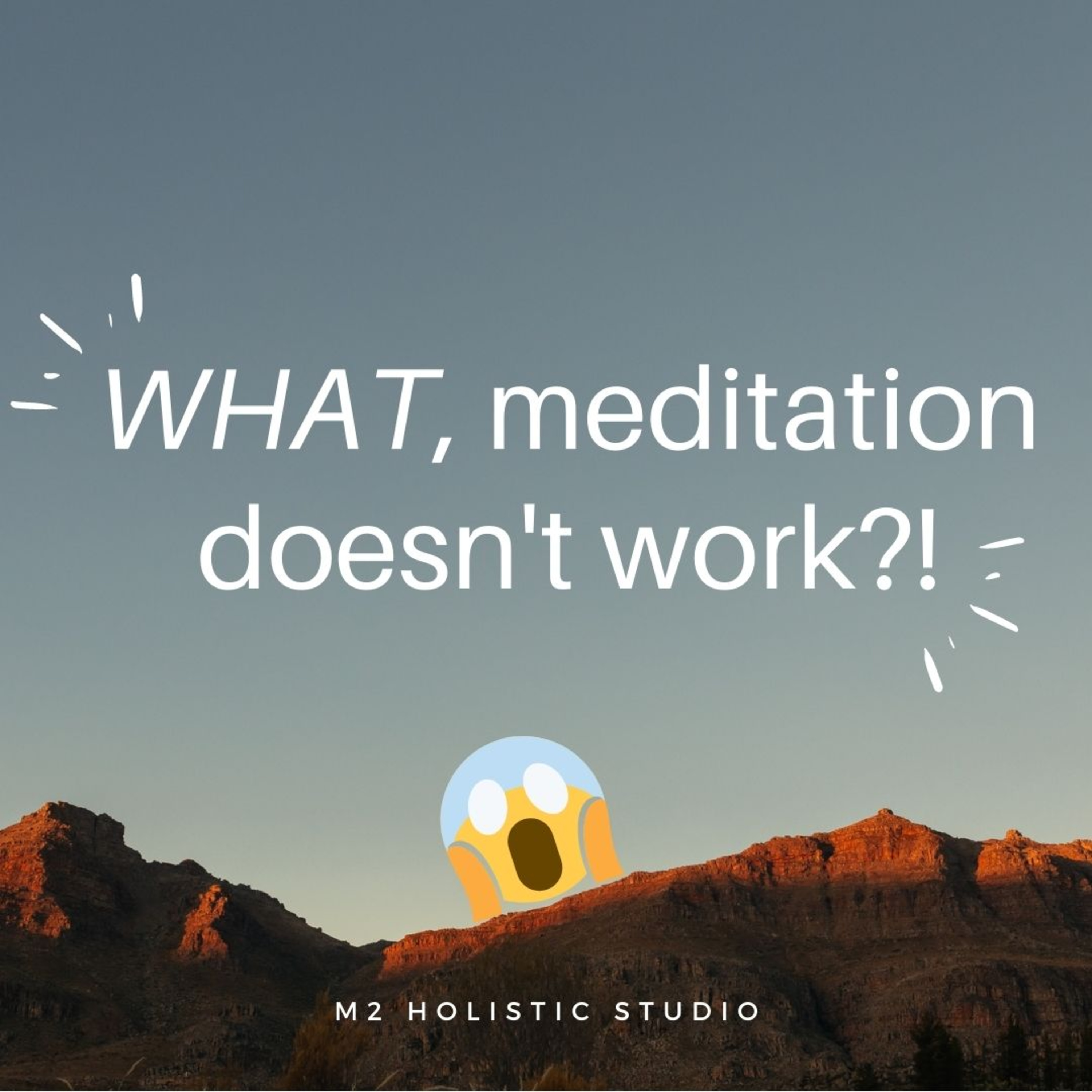 WHAT, meditation doesn't work?! episode artwork
